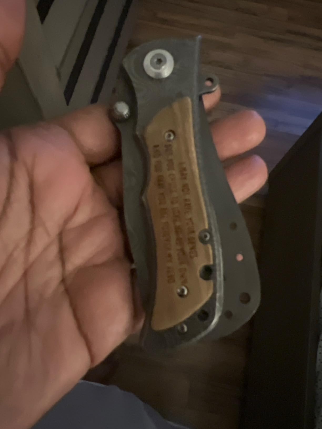 Corfara Best Brother Ever Pocket Knife - Brother Birthday Gifts Christmas Gift for Brother, Best Brother Gifts from Sister Brother Customer Review Corfara Best Brother Ever Pocket Knife - Brother Birthday Gifts Christmas Gift for Brother, Best Brother Gifts from Sister Brother - Customer Photo 5