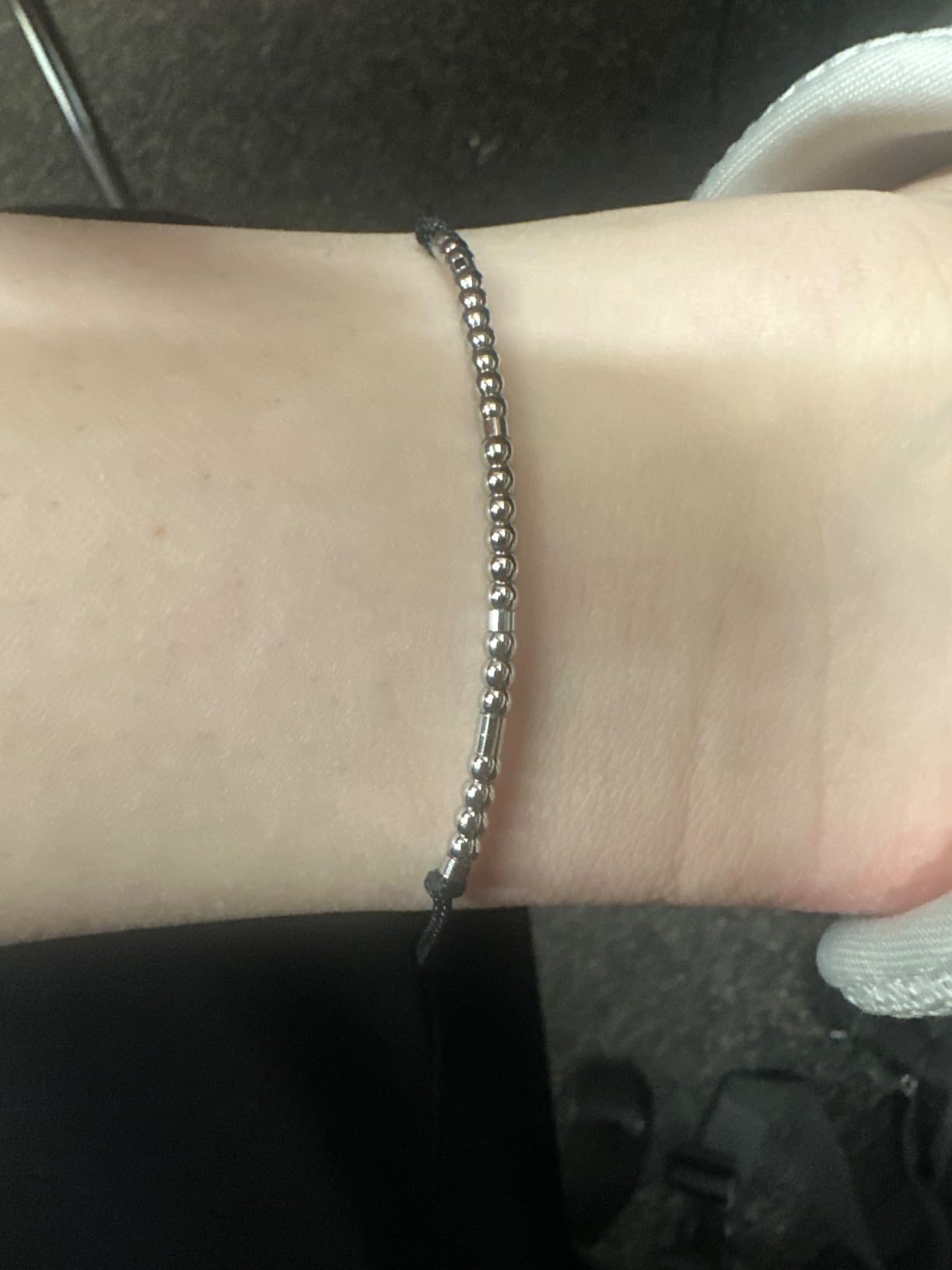ASELFAD Morse Code Bracelets for Women, Funny Birthday Gifts, Best Friend Friendship Gifts - Customer Photo 2