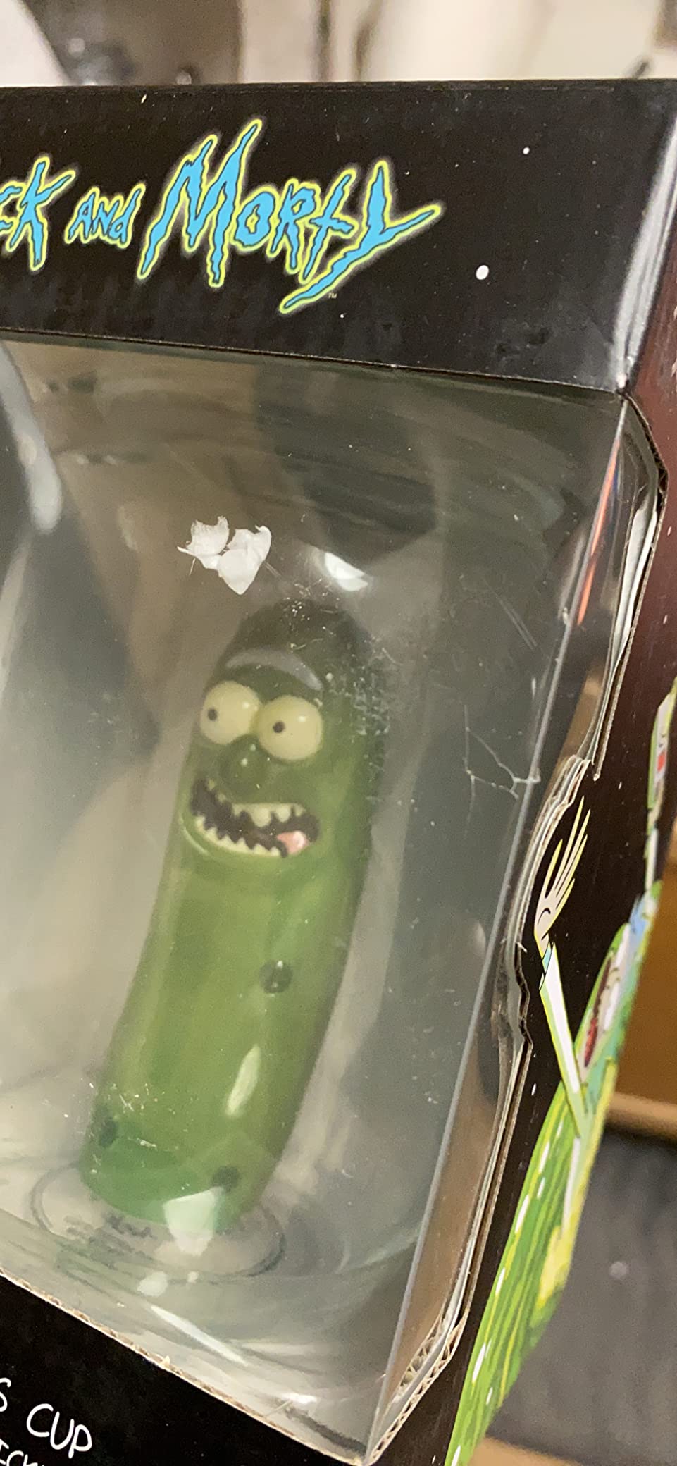 Rick and Morty Pickle Rick - Pickle Jar Glass Mason Jar Exclusive - Customer Photo 1