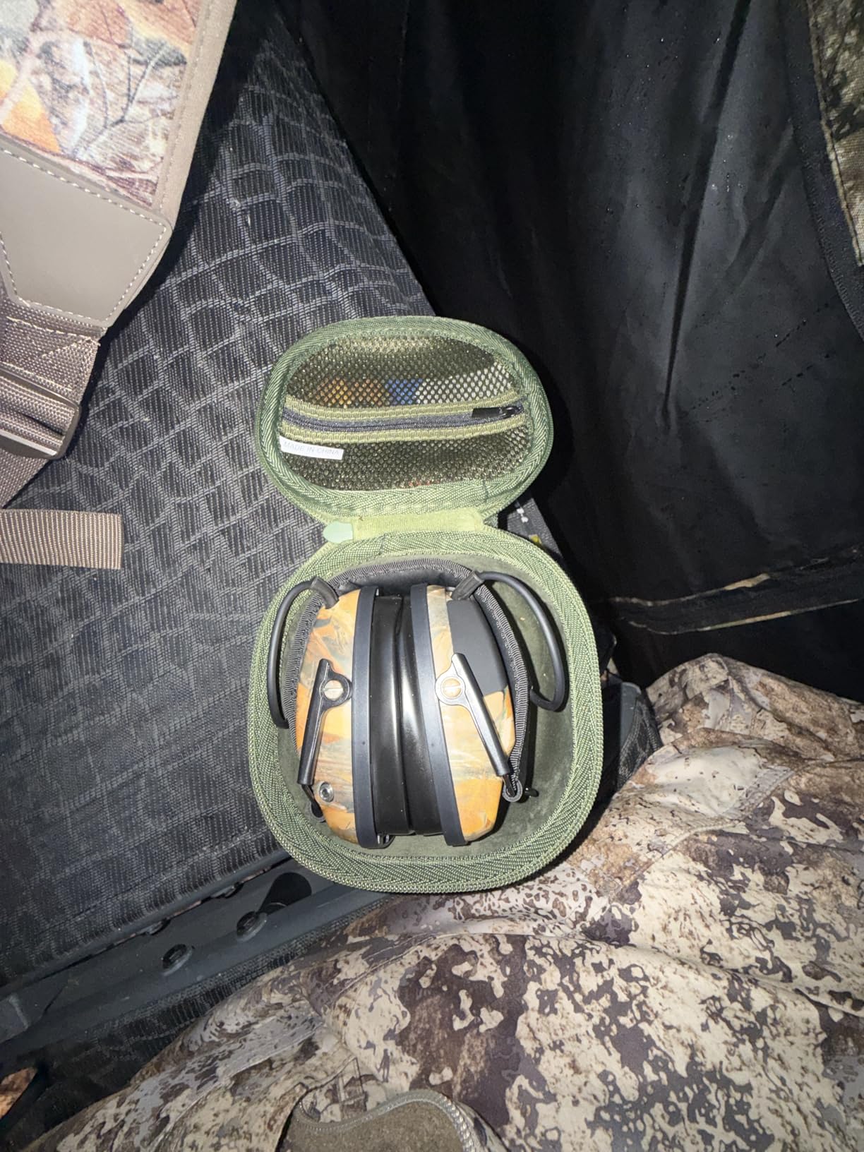 ZOHAN EM054 Electronic Ear Protection for Shooting Range with Sound Amplification Noise Reduction, Ear Muffs for Gun Range - Customer Photo 1