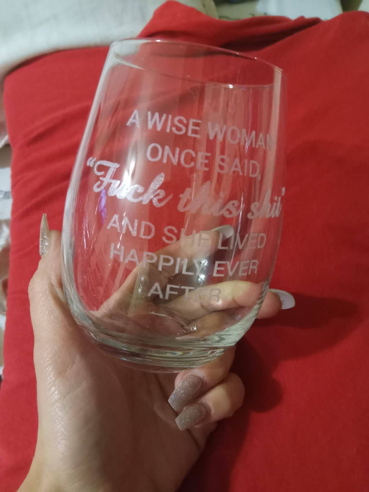 C & M Personal Gifts A Wise Woman Once Said 