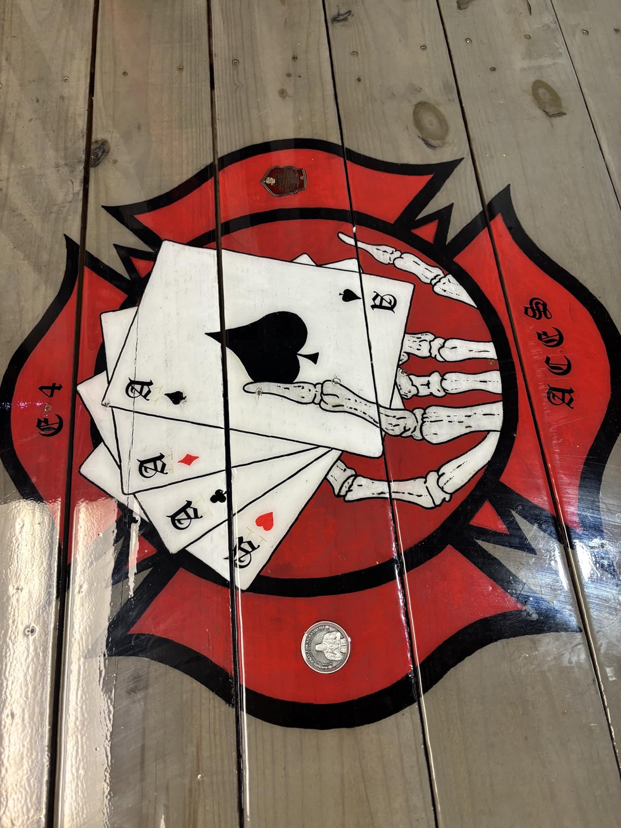 Fireman Prayer Firefighter Challenge Coin - Customer Photo 1