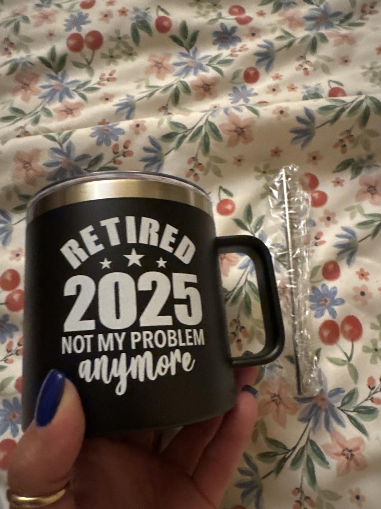 KLUBI Owl Gifts for Women- Owl Drink to That 12oz Glitter White Wine Tumbler or Coffee Mug - Idea for Owl Lover, Birthday, Glass, Cup, Kitchen Decor Customer Review KLUBI Owl Gifts for Women- Owl Drink to That 12oz Glitter White Wine Tumbler or Coffee Mug - Idea for Owl Lover, Birthday, Glass, Cup, Kitchen Decor - Customer Photo 1