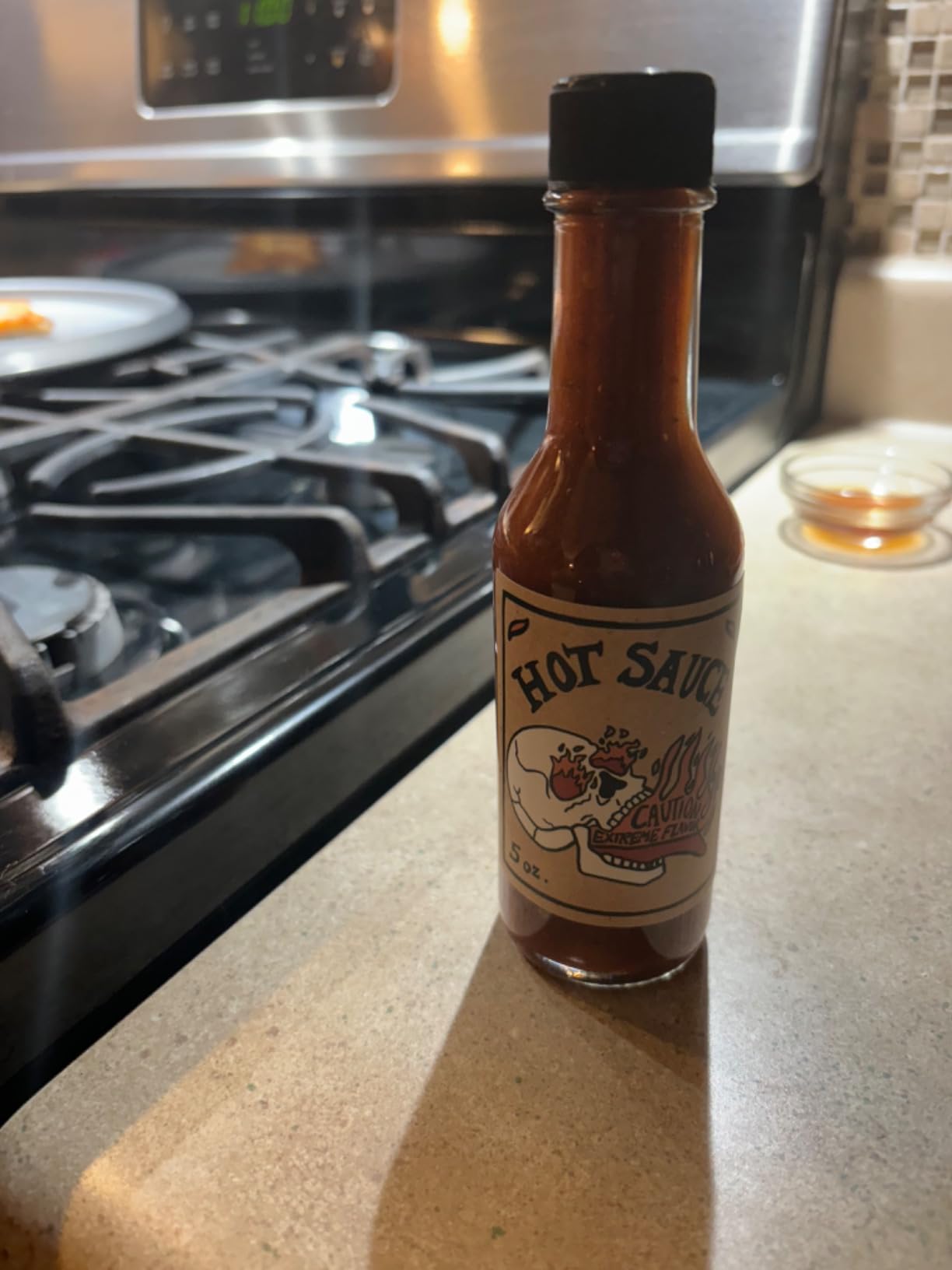 Unique Gift for Men, Deluxe Hot Sauce Making Kit, 3 Varieties of Chili Peppers, Gourmet Spice Blend, 3 Bottles, 16 Fun Labels, Make your own sauce, Nice Gift For Dad, Brother, Uncle, Guys. (Deluxe Kit) - Customer Photo 2