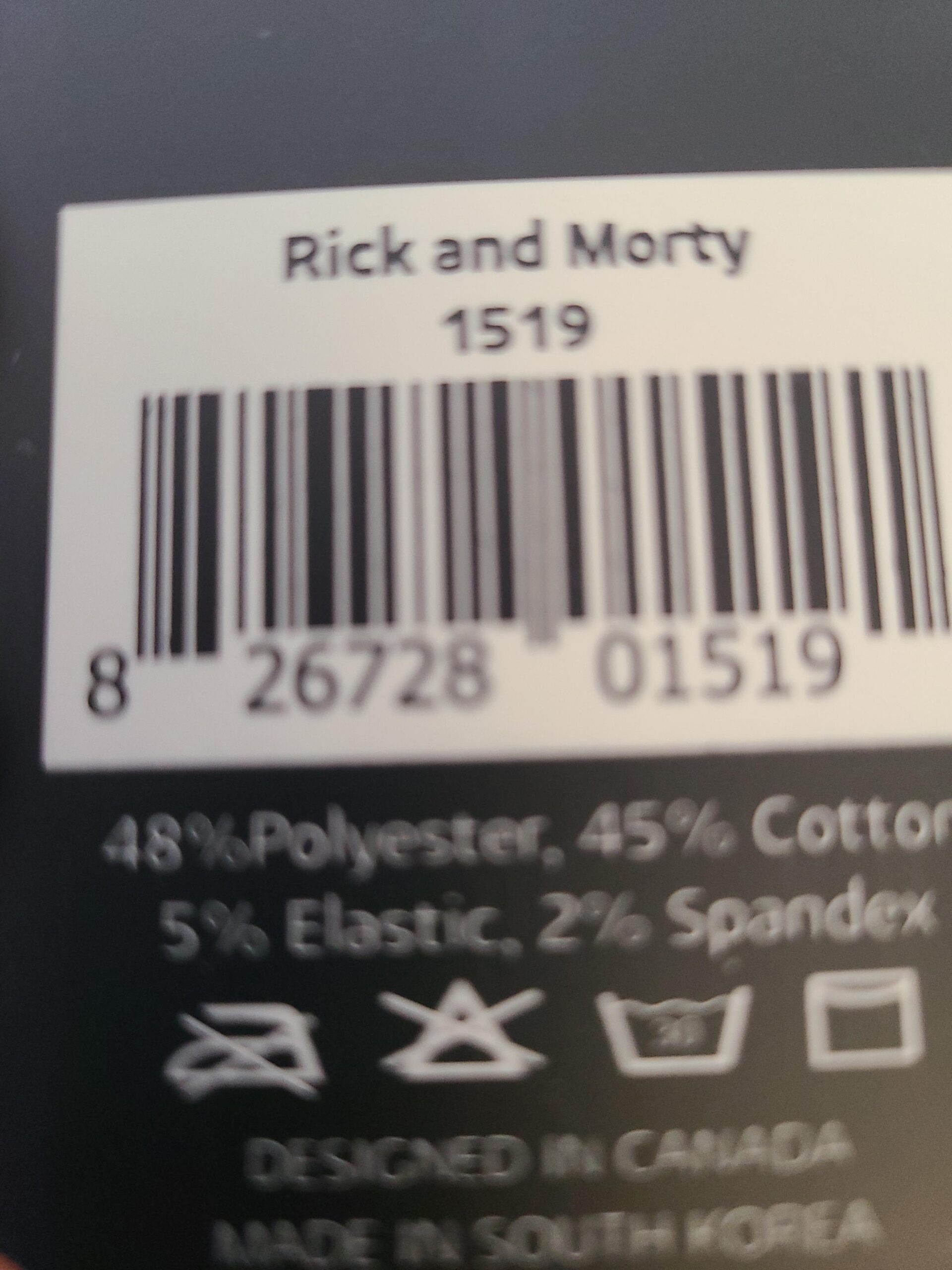 Good Luck Sock Men's Rick and Morty, Poopybutthole, Pickle Rick, Mr. Meeseeks Socks, Adult - Customer Photo 2