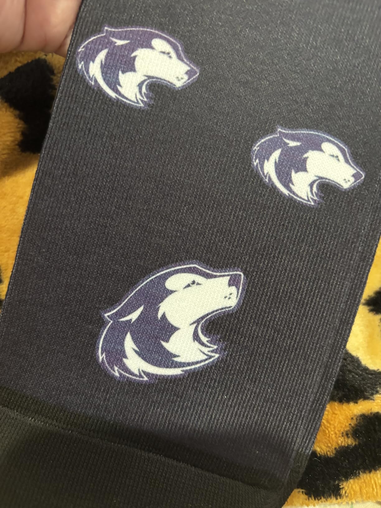 ShineSand Custom Face Socks with Picture, Personalized Socks with Photo Customized Unisex Funny Crew Sock Gifts for Men Women - Customer Photo 2