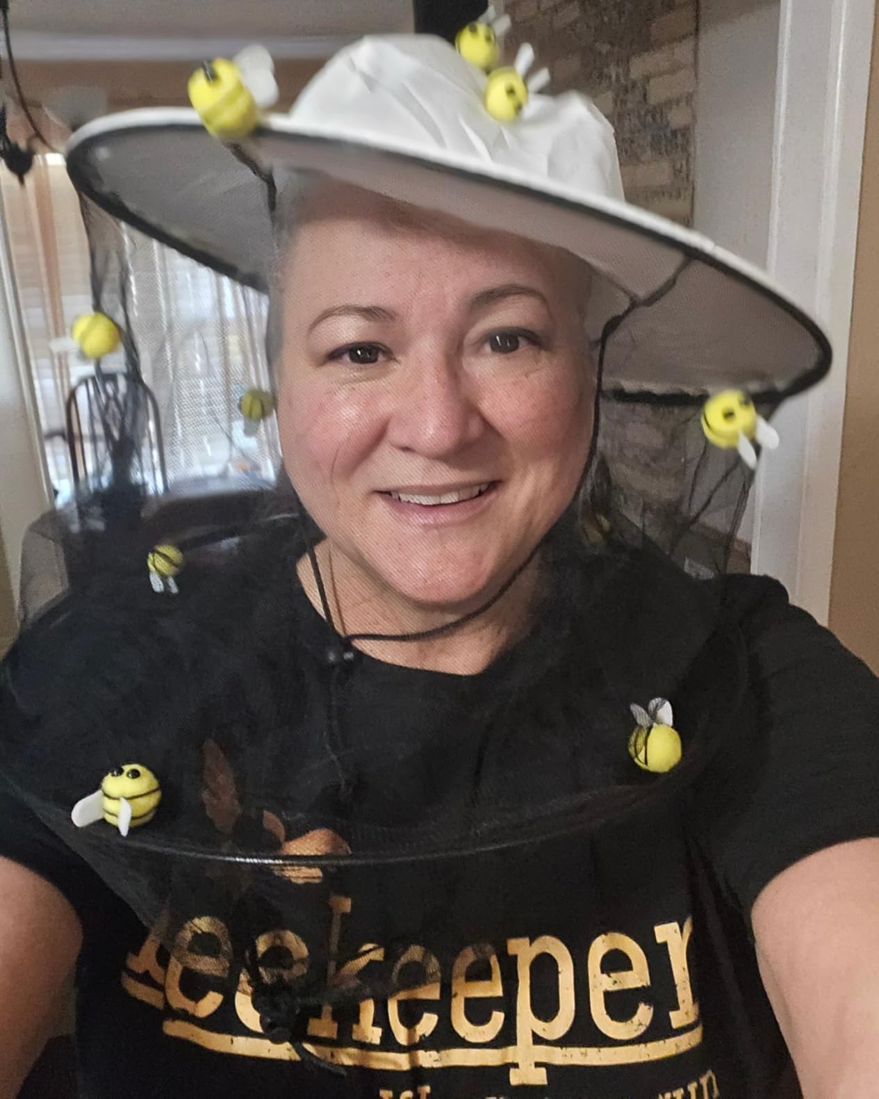 Funny Bee Hive Honey Lover Gift Beekeeper T-Shirt - Customer Photo 1