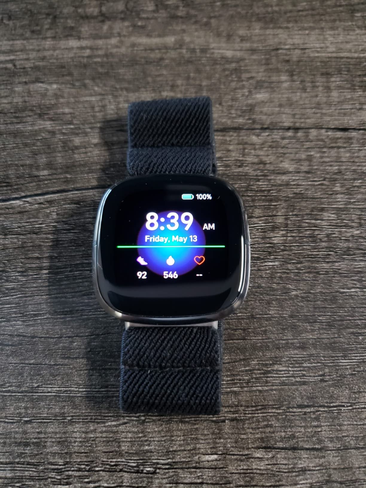 Fitbit Sense Advanced Smartwatch with Tools for Heart Health, Stress Management & Skin Temperature Trends, White/Gold, One Size (S & L Bands Included) Customer Review Fitbit Sense Advanced Smartwatch with Tools for Heart Health, Stress Management & Skin Temperature Trends, White/Gold, One Size (S & L Bands Included) - Customer Photo 1