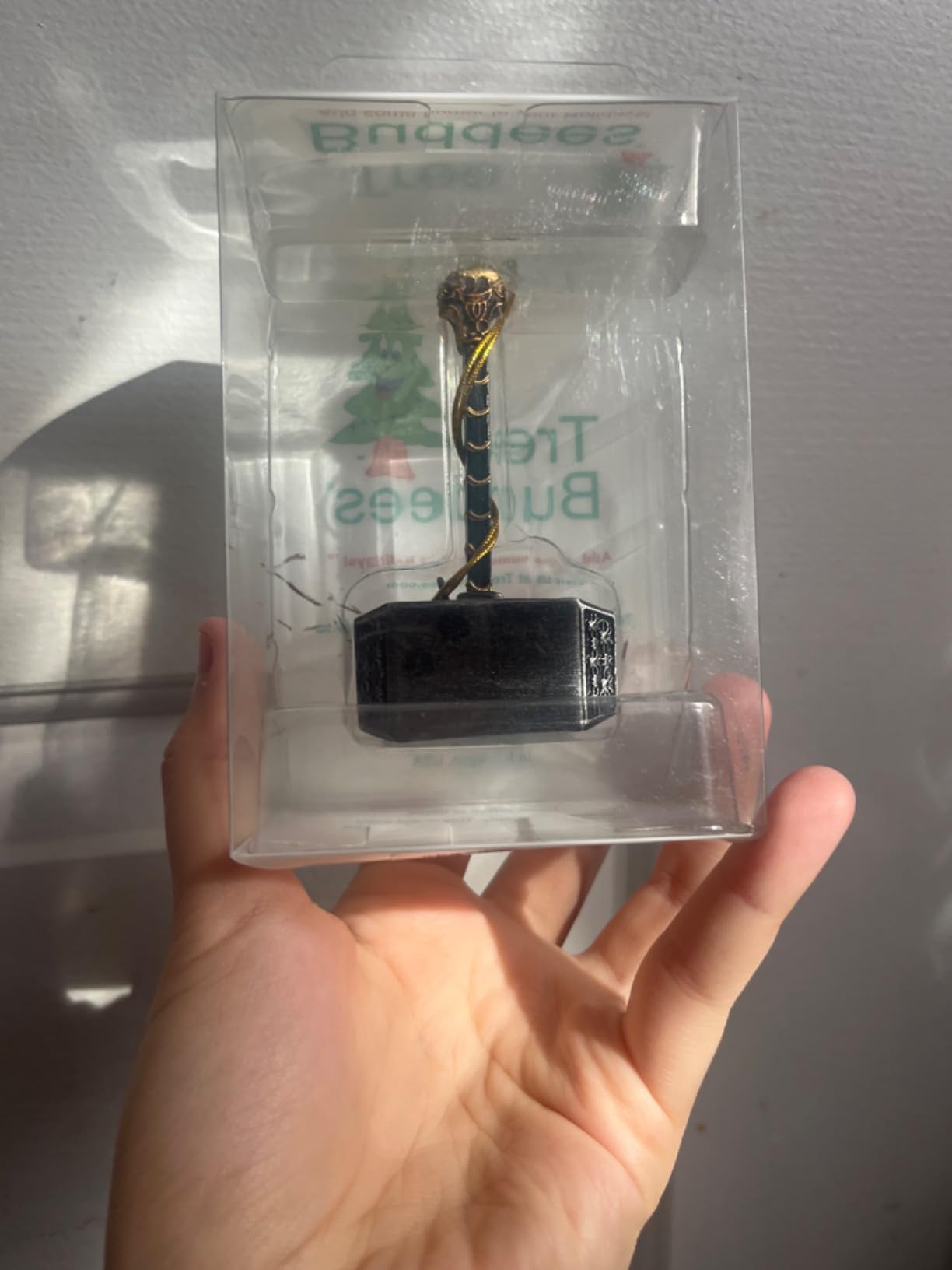 Tree Buddees Mjölnir Thor's Hammer Christmas Ornament Decoration - Customer Photo 2