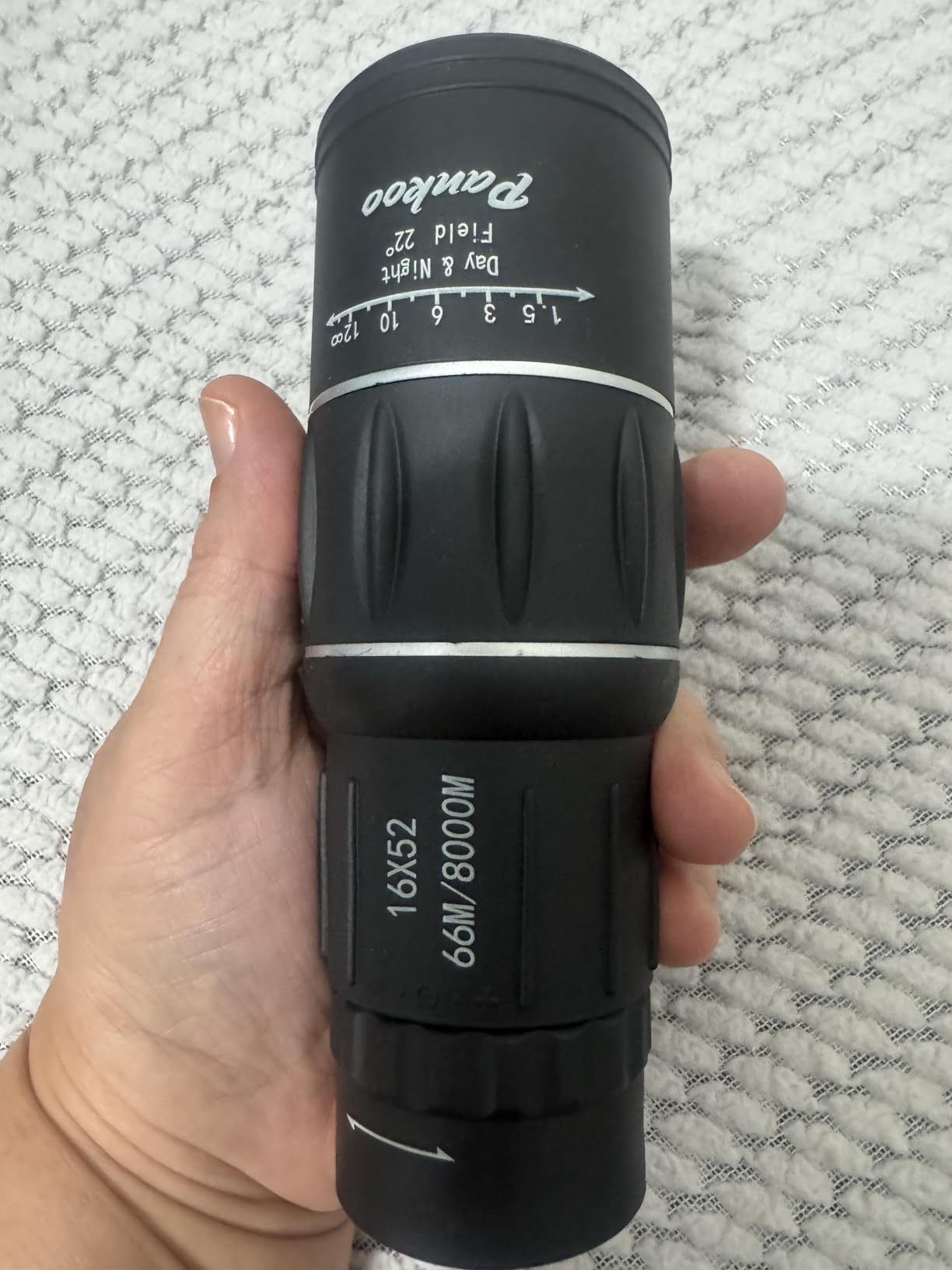 16X52 Monocular Telescope High Powered for Adults, 2023 Power Prism Compact Monoculars for Adults,HD Monocular Scope for Gifts, Outdoor Activity,Bird Watching,Hiking,Concert,Travelling Customer Review 16X52 Monocular Telescope High Powered for Adults, 2023 Power Prism Compact Monoculars for Adults,HD Monocular Scope for Gifts, Outdoor Activity,Bird Watching,Hiking,Concert,Travelling - Customer Photo 2