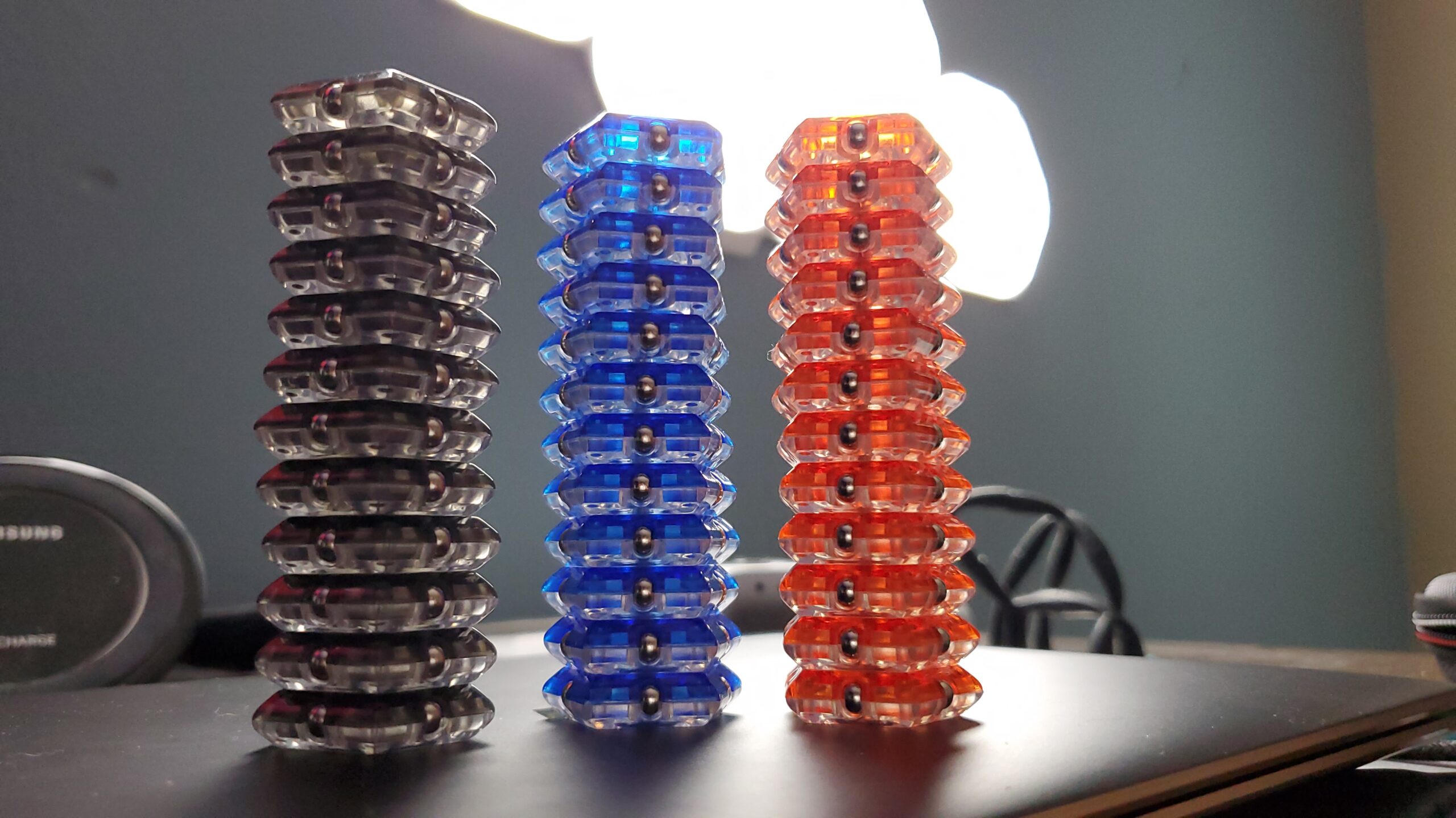 Speks Geode Magnetic Fidget Toy | Sensory Desk Toy for Adults & Teens 14+ | Stress Relief Gift, Easter Basket Stuffer | Sphere, Mile High - Customer Photo 1