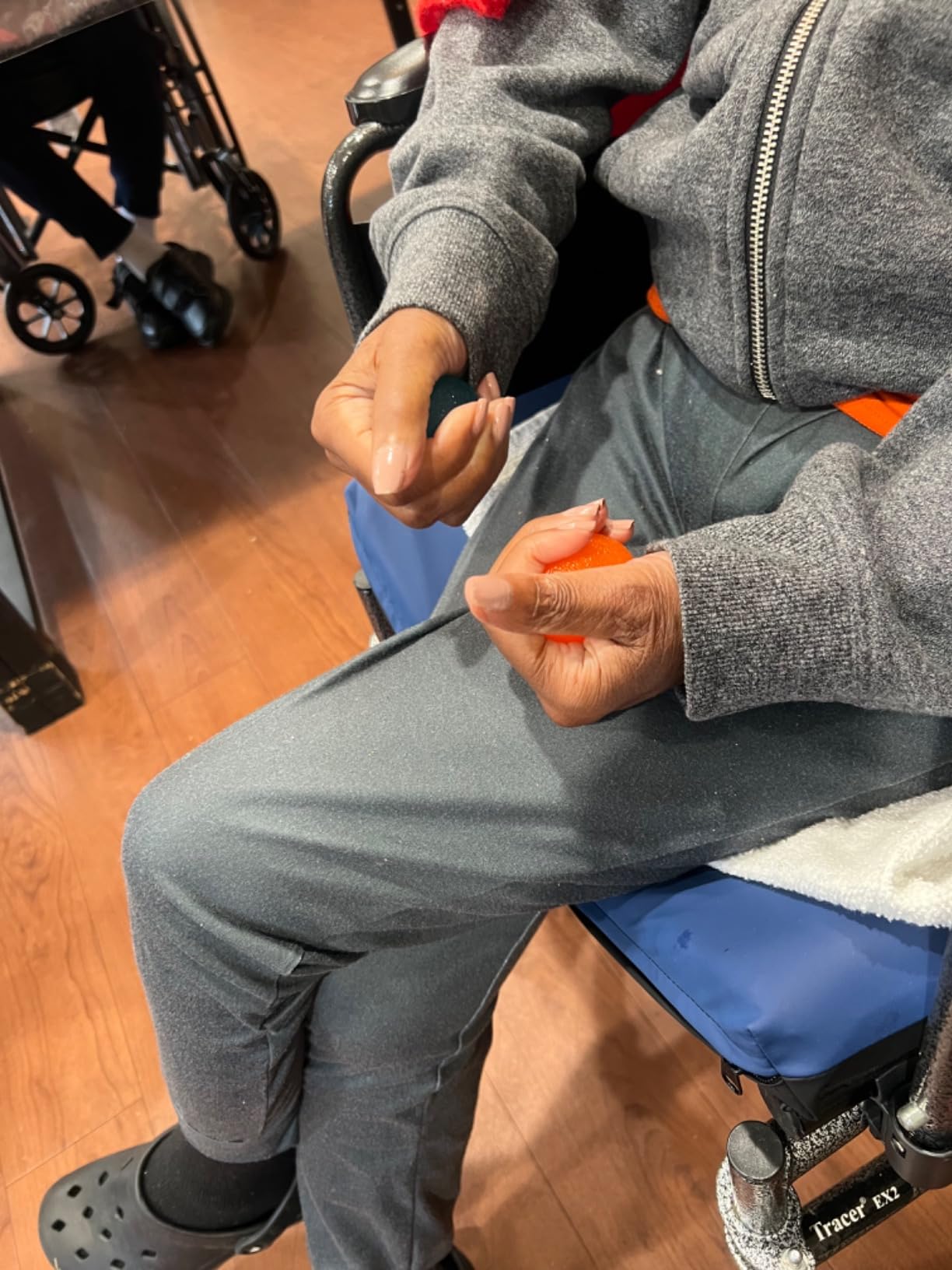 Squeeze Balls for Hand Therapy - Set of 4-Hand Exercise Balls for Arthritis & Carpal Tunnel - Stress Ball for Adults Therapy with Printed Guide Book and Videos - Customer Photo 1