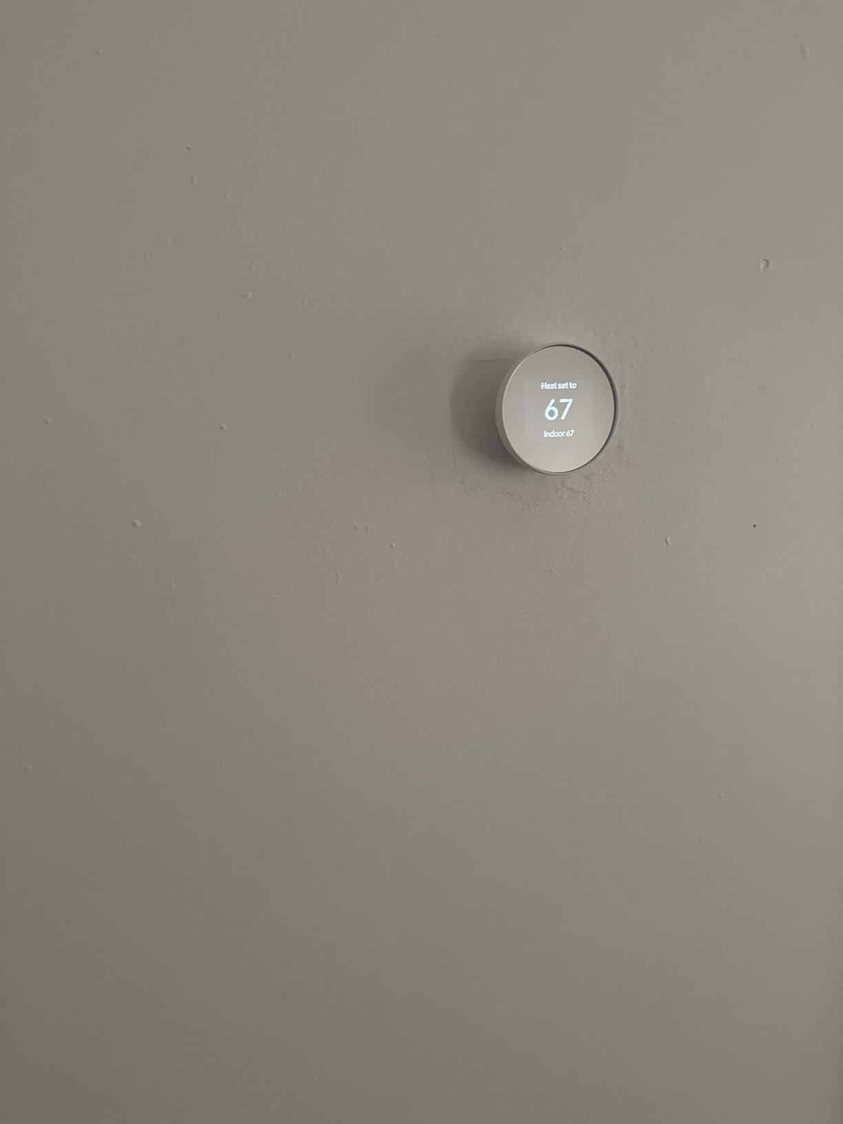 Google Nest Thermostat - Smart Thermostat for Home - Programmable Wifi Thermostat - Snow - Customer Photo 2