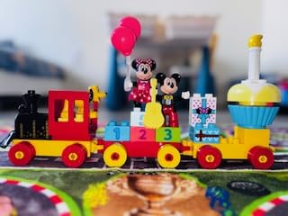 LEGO DUPLO Disney Mickey & Minnie Mouse Birthday Train Toy - Building Blocks for Toddlers, Ages 2+ - Pretend Play Learning Toy for Girls & Boys - Gift for Christmas - 10941 - Customer Photo 1