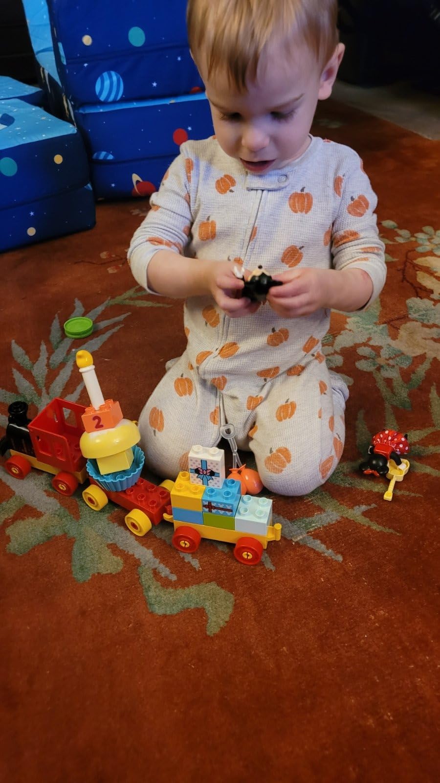 LEGO DUPLO Disney Mickey & Minnie Mouse Birthday Train Toy - Building Blocks for Toddlers, Ages 2+ - Pretend Play Learning Toy for Girls & Boys - Gift for Christmas - 10941 - Customer Photo 2