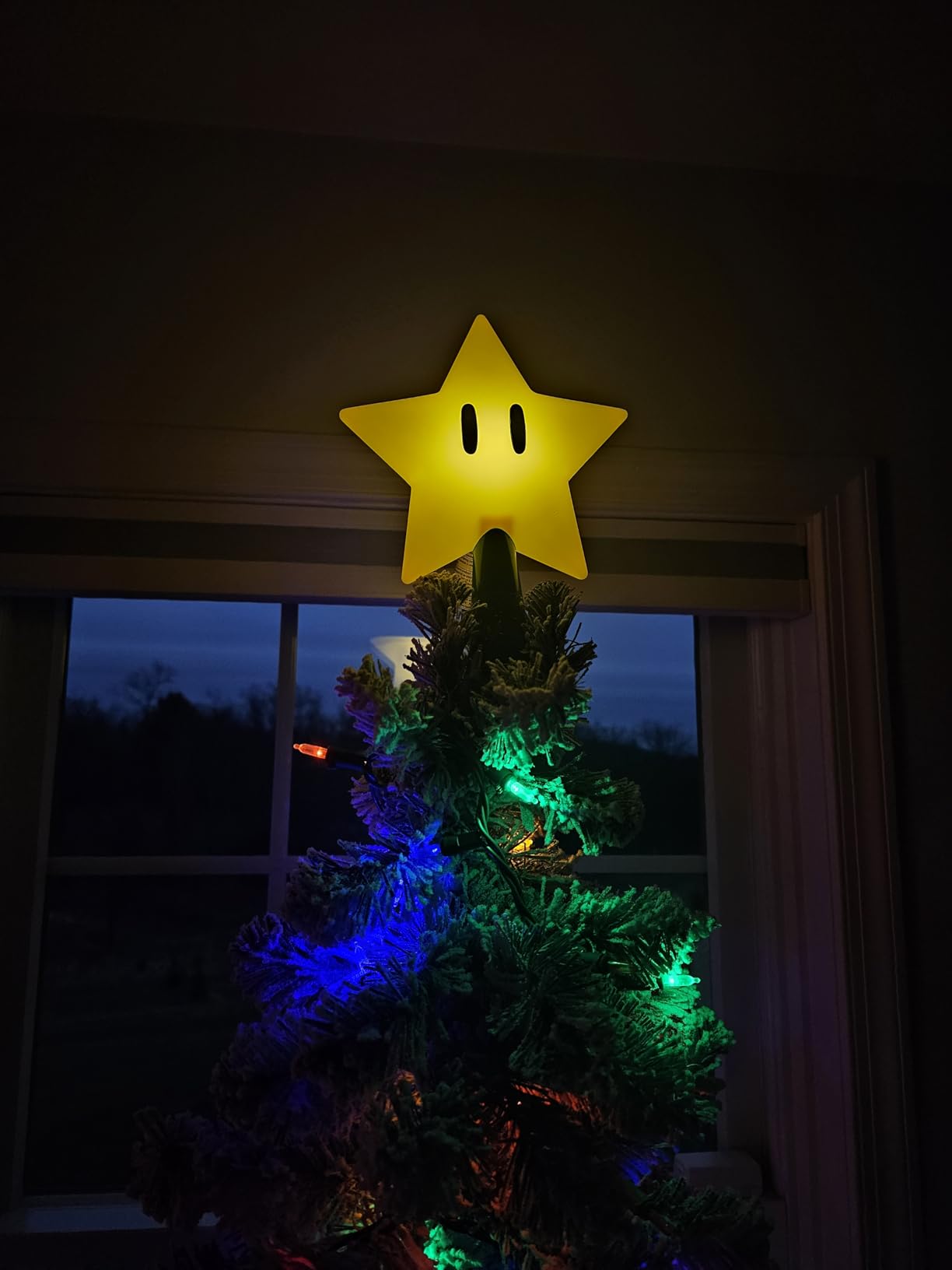 Mario Super Star Gen 2 Plug in Light Up Christmas - Customer Photo 1