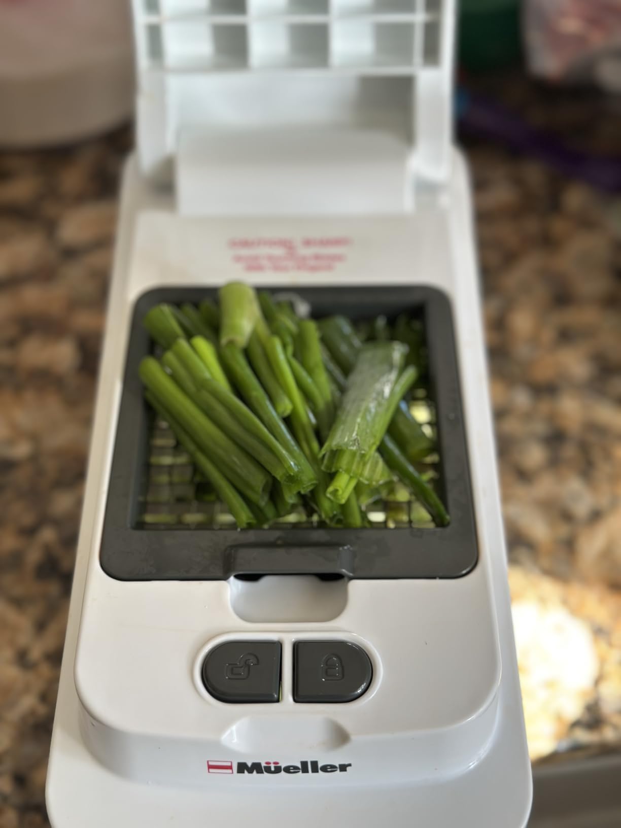 Mueller The Real Original Pro Chopper since 2013 Vegetable Chopper Mandoline Slicer, 8 Blade Food Veggie Chopper Onion Vegetable Cutter with Container, Kitchen Gadgets & Essentials, (10 in 1) - Customer Photo 2