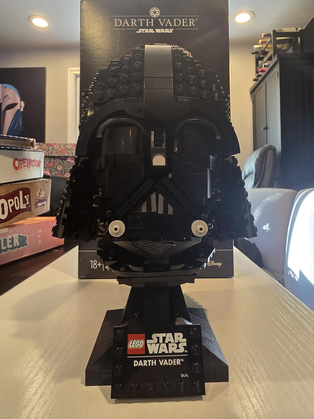 LEGO Star Wars Darth Vader Helmet Building Set for Adults - Collectible Model Kit for Men & Women, Ages 18+ Years - Gifts for Christmas for Men & Women - 75304 Customer Review LEGO Star Wars Darth Vader Helmet Building Set for Adults - Collectible Model Kit for Men & Women, Ages 18+ Years - Gifts for Christmas for Men & Women - 75304 - Customer Photo 2