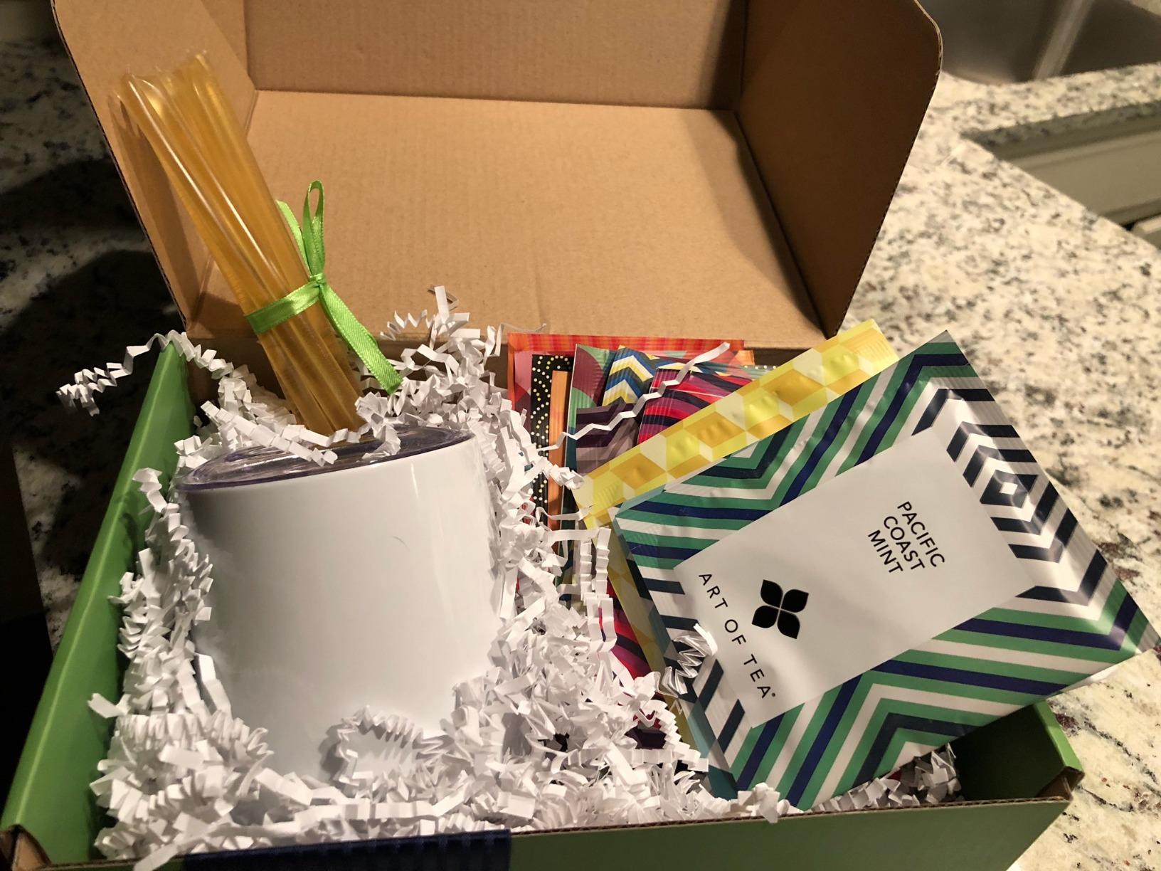 Coffee Lovers Gifts Basket - Gift Sets Include Temperature Retention Insulated Cup and 5 Special Blend Full Pot Ground-Coffee Samplers Presented in Beautiful Gift Bag For Women & Men - Customer Photo 4