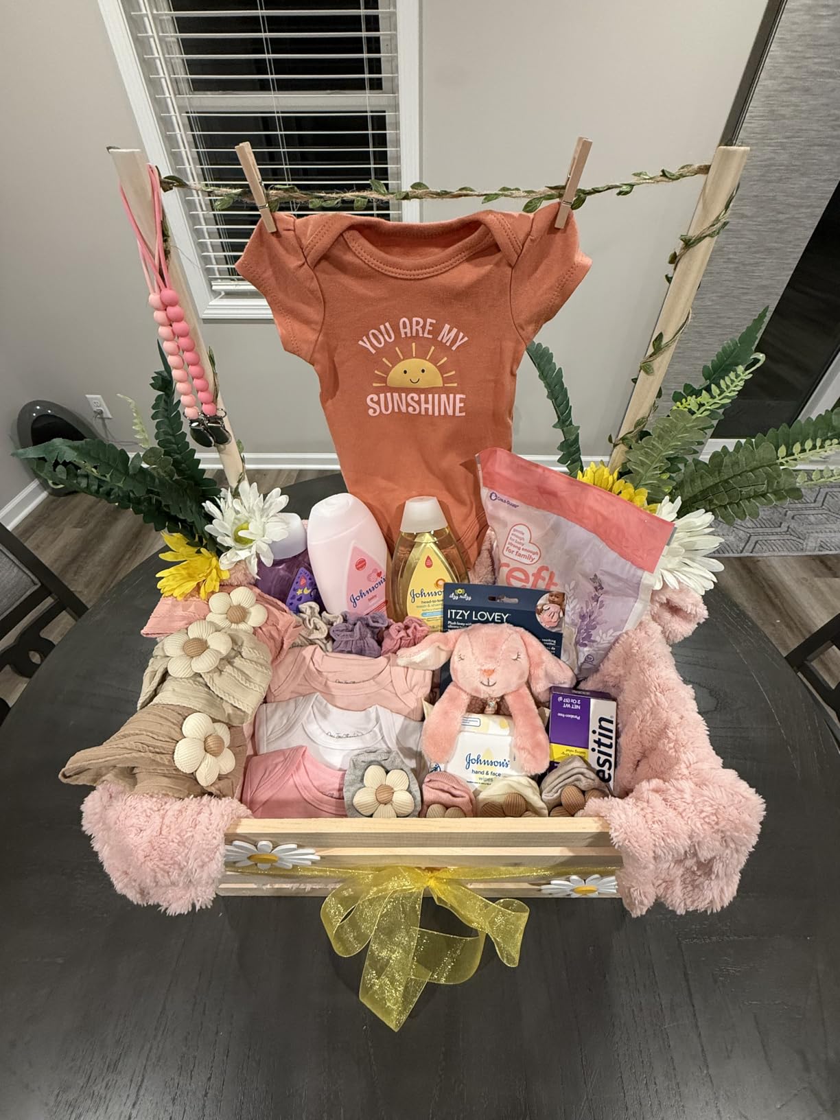 Itzy Ritzy - Itzy Lovey Including Teether - Baby Lovey with Teether, Textured Ribbons & Dangle Arms - Features Crinkle Sound, Sherpa Fabric and Minky Plush (Sloth) - Customer Photo 1