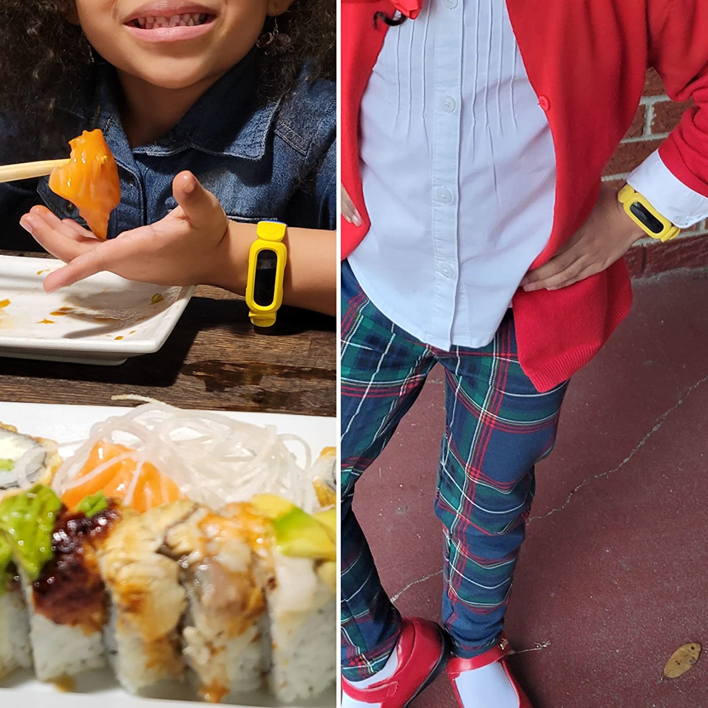 Fitbit Ace 3 Activity-Tracker for Kids 6+ One Size, Black/Racer Red Customer Review Fitbit Ace 3 Activity-Tracker for Kids 6+ One Size, Black/Racer Red - Customer Photo 1