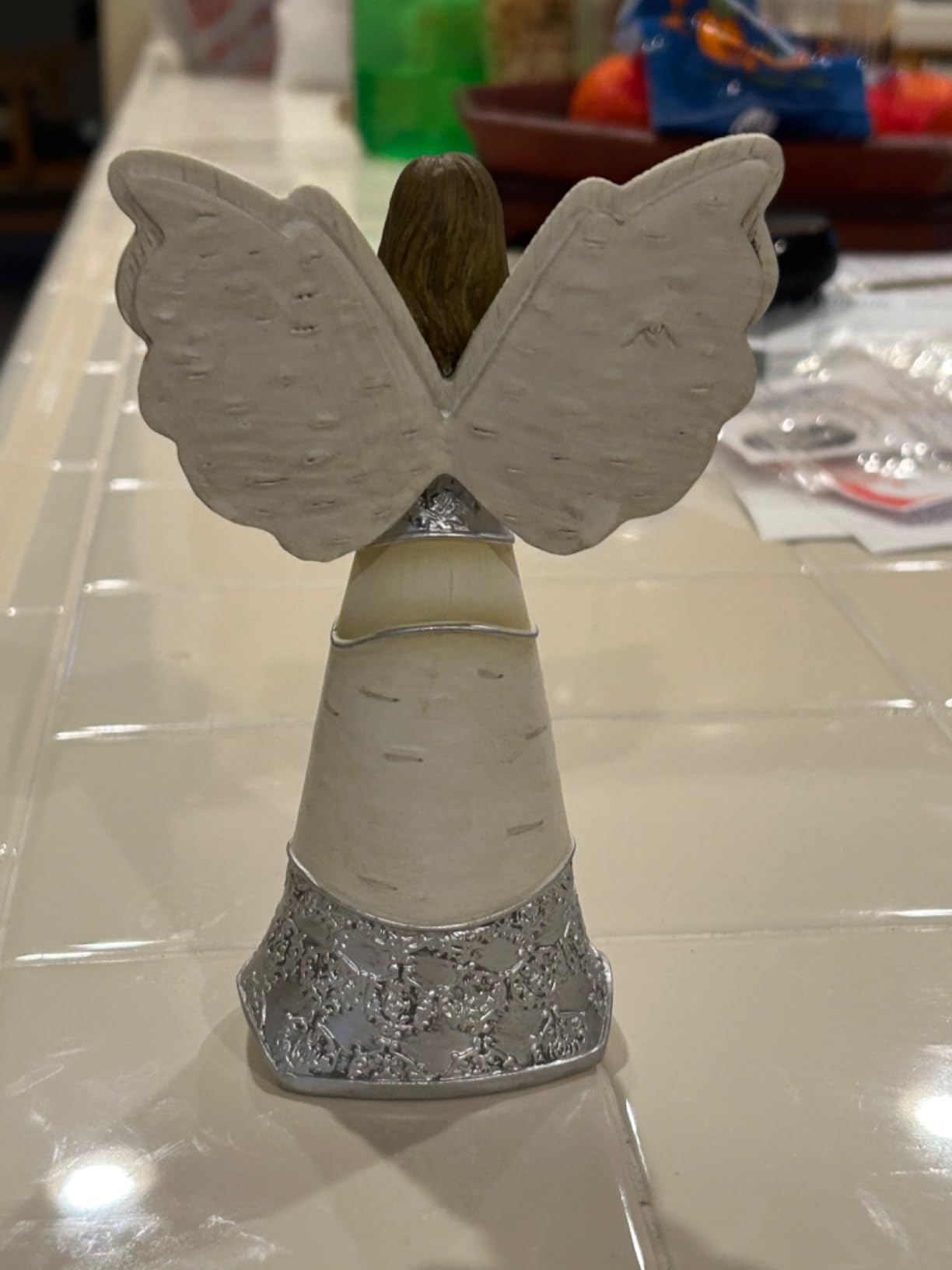 Pavilion 'Happy 80th Birthday' 82475 Elements Angels - Polyresin Birthday Angel Figurine - Silver Hand-Painted Remembrance and Keepsake Gift Angel for Grandmothers, Mothers, Aunts, Friends, Women Customer Review Pavilion 'Happy 80th Birthday' 82475 Elements Angels - Polyresin Birthday Angel Figurine - Silver Hand-Painted Remembrance and Keepsake Gift Angel for Grandmothers, Mothers, Aunts, Friends, Women - Customer Photo 3