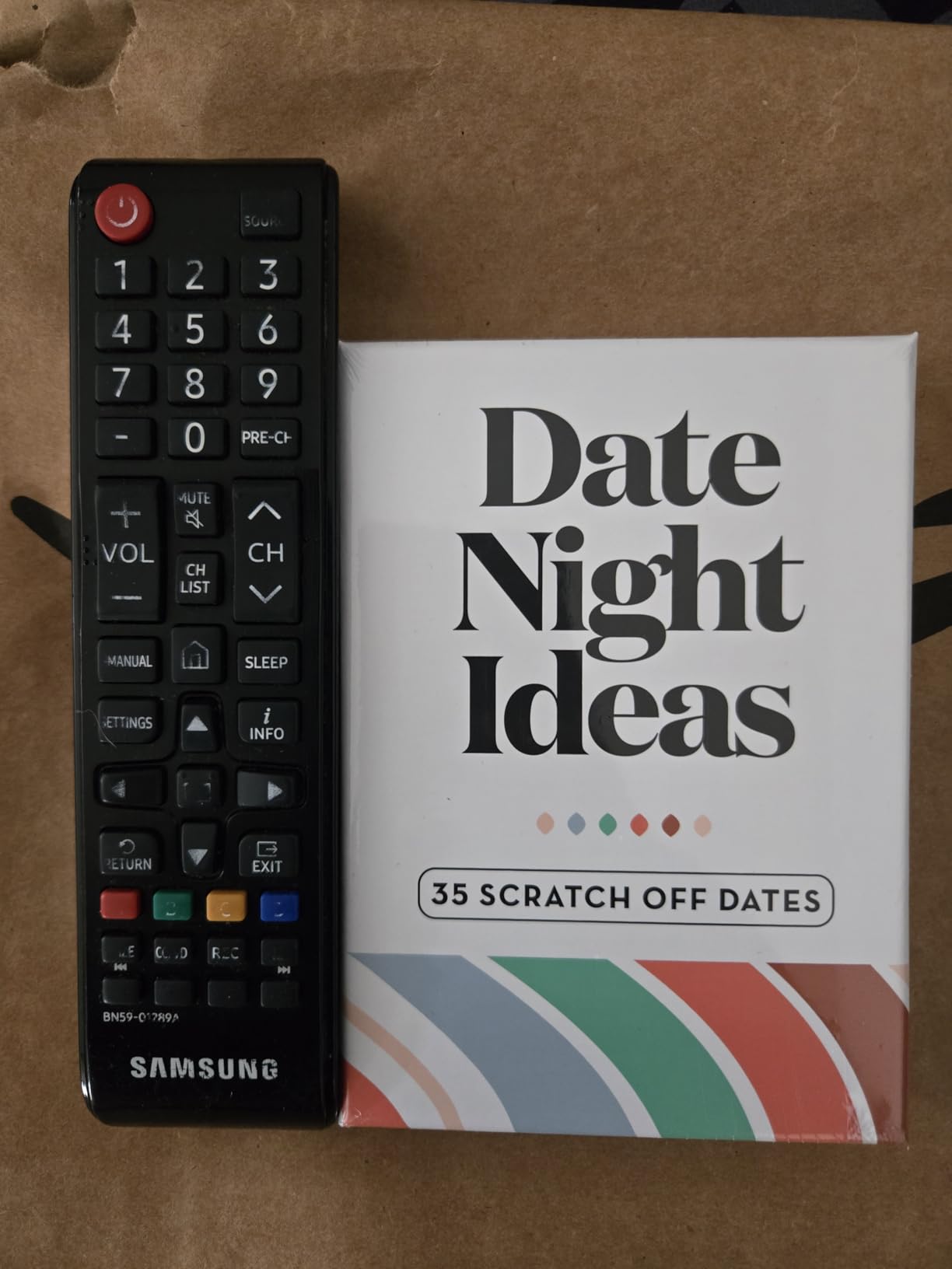 Romantic & Fun Scratch Off Date Night Ideas Card Game - Perfect Couples Gift for Boyfriend, Girlfriend, Wife, Husband, Engagement, Birthday or Anniversaries - Christmas Stocking Stuffer for Her or Him - Customer Photo 1