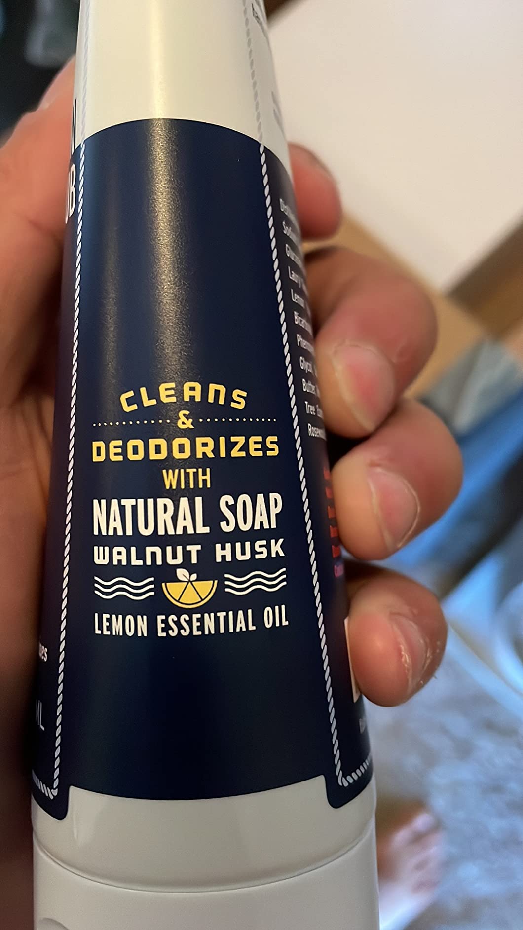 MacKenzie's Fisherman Hand Scrub - Holiday Gifts for Men - Holiday Gifts for Fisherman - Holiday Gifts for Cooks - Holiday Gifts for Gardeners - Stocking Stuffer for Men - Cleansing & Deodorizing - Customer Photo 1