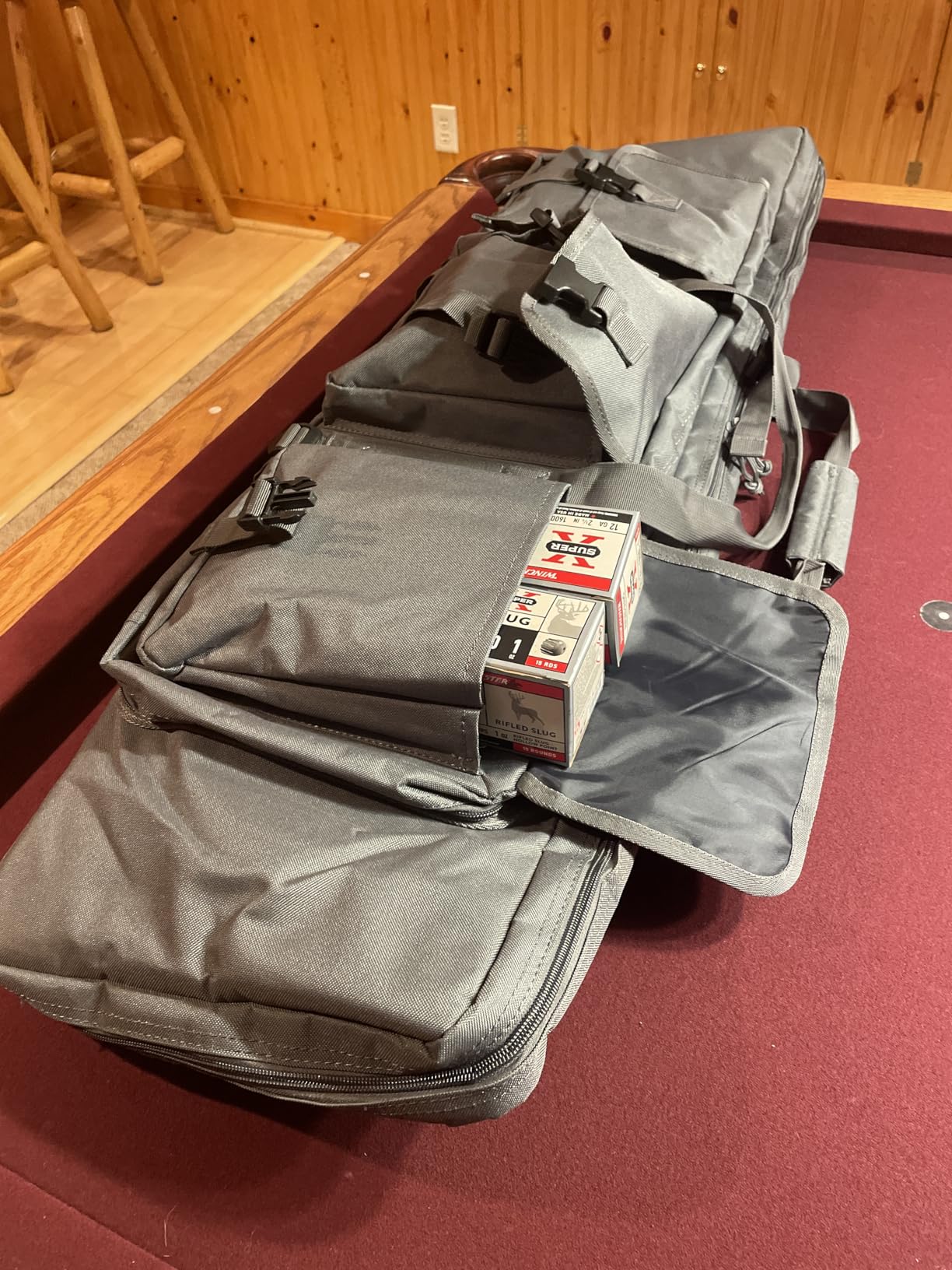 DULCE DOM 32/36/42/48/52 inch Double Rifle Case Soft Bag Gun Case, Perfect for Rifle Pistol Firearm Storage and Transportation - Customer Photo 1