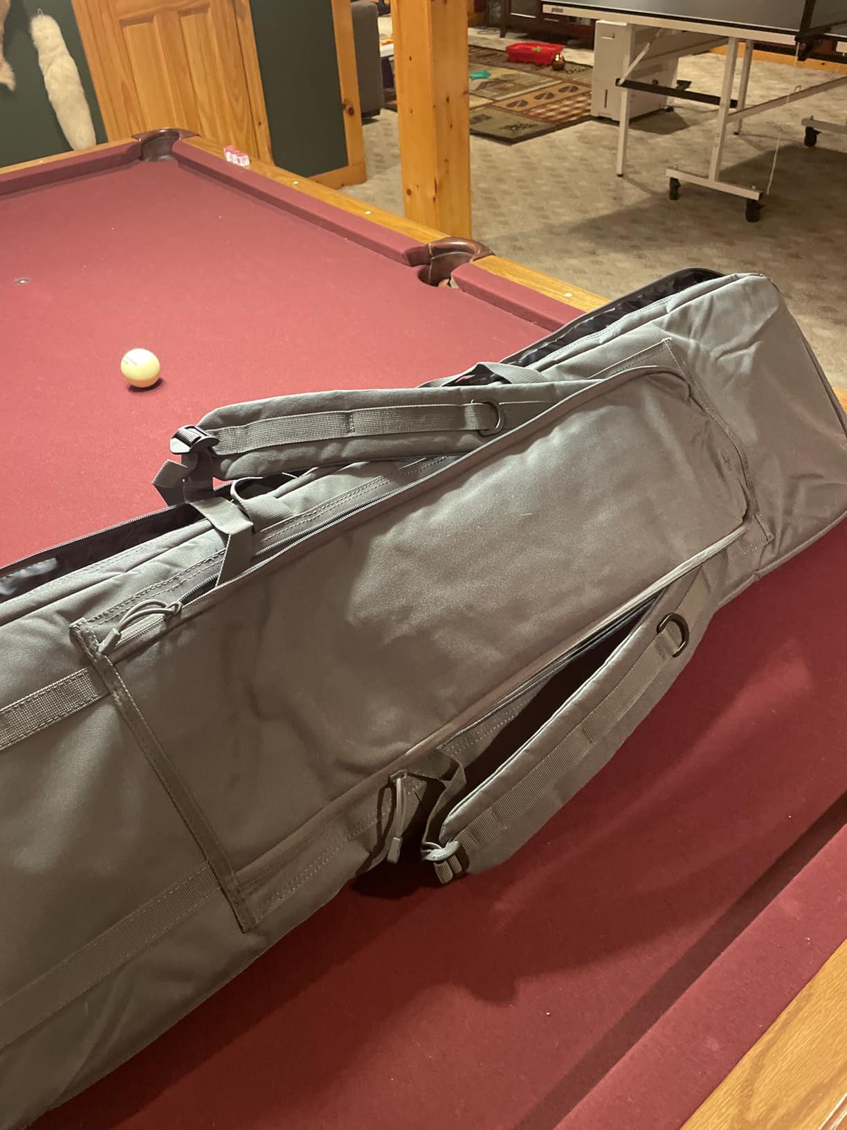 DULCE DOM 32/36/42/48/52 inch Double Rifle Case Soft Bag Gun Case, Perfect for Rifle Pistol Firearm Storage and Transportation - Customer Photo 2