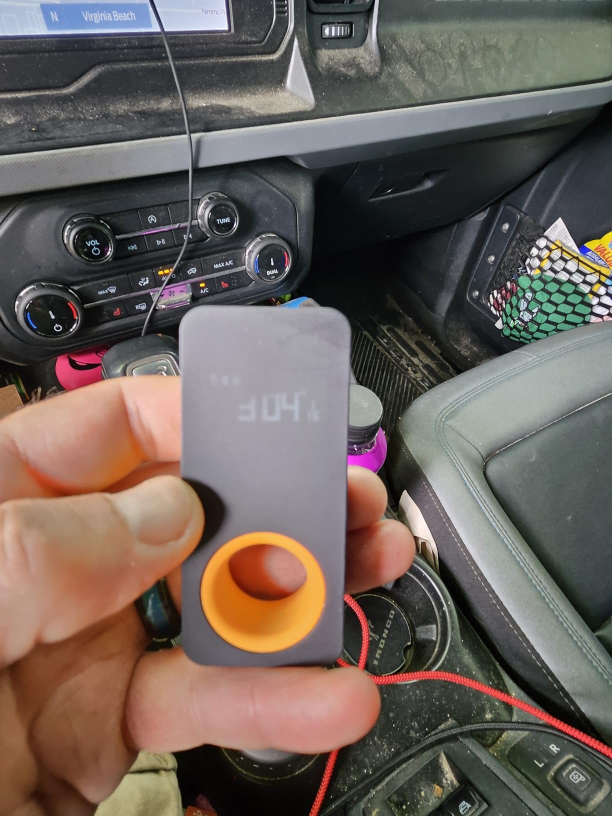 HOTO Laser Measuring Tool, Pocket-Size 98Ft Digital Laser Tape Measure ±2mm Accuracy, USB-C Rechargeable, OLED Display, Ft/M/in Unit Conversion, Real-time Data Sync, Cool Gadgets for Men & Home Use - Customer Photo 4