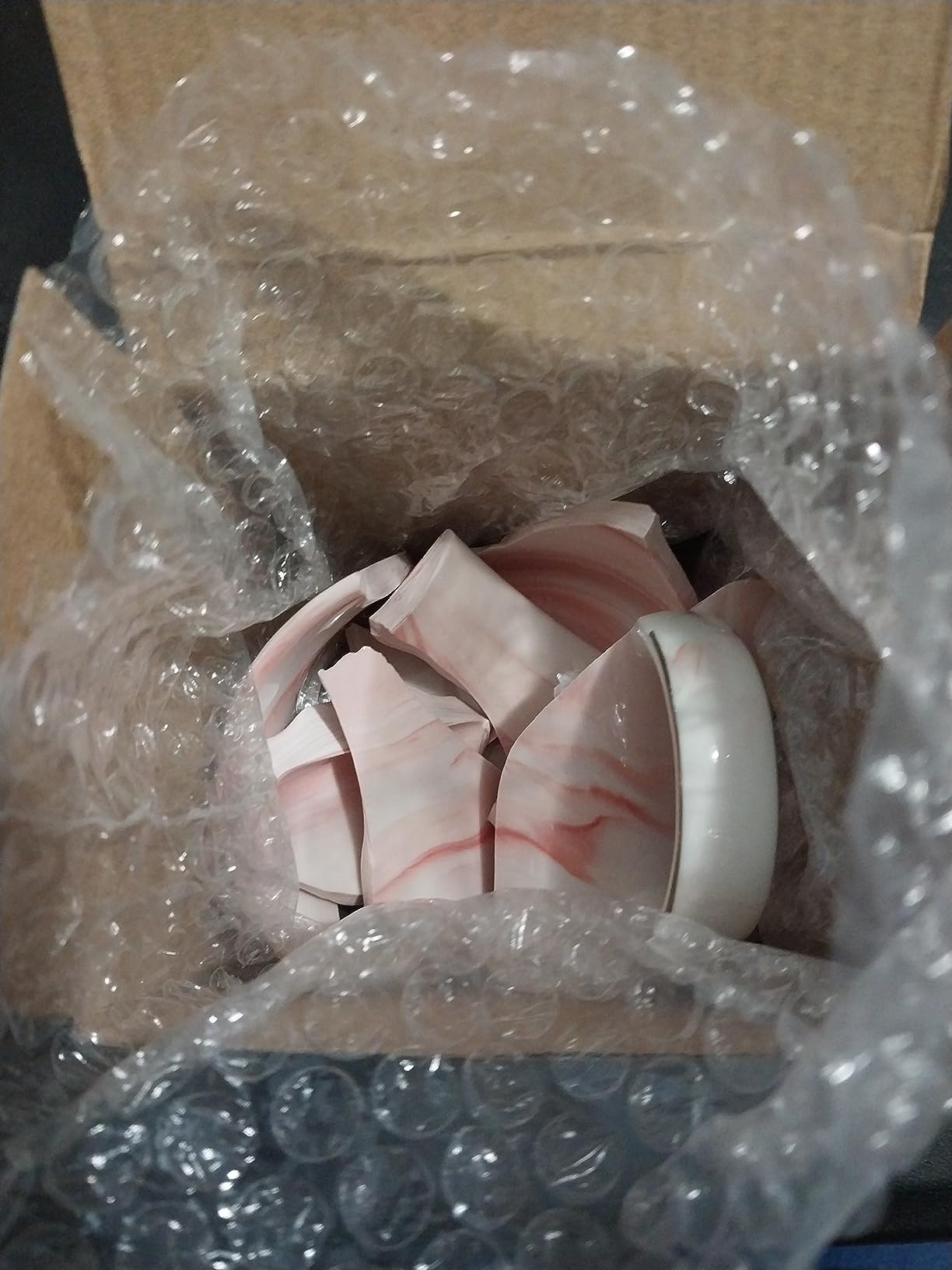 Funny Coffee Mugs Gifts for Women - Sarcastic Novelty Cups Gag Gift for Friends, Coworkers, Boss, Employee, Human Resources - Fresh Out Of - Inappropriate Cute Pink Marble Mug, 11.5oz Coffee Cup - Customer Photo 2