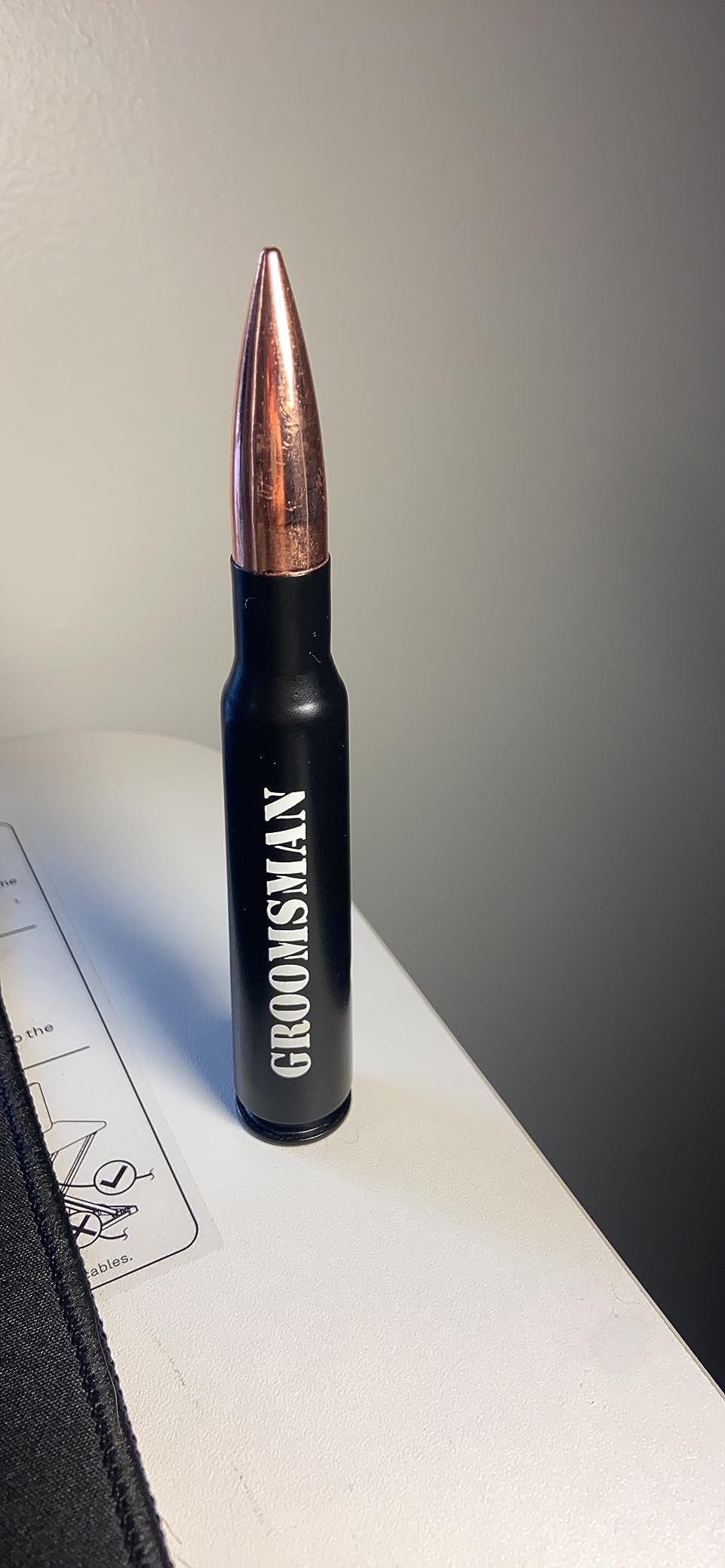 Groomsmen Gifts for Wedding - Engraved 'GROOMSMAN' 50 Cal Bottle Opener I Set of 1 I Groomsman Gifts for Wedding I Perfect for Groomsmen Proposal I Groomsman Proposal Gifts - Customer Photo 2