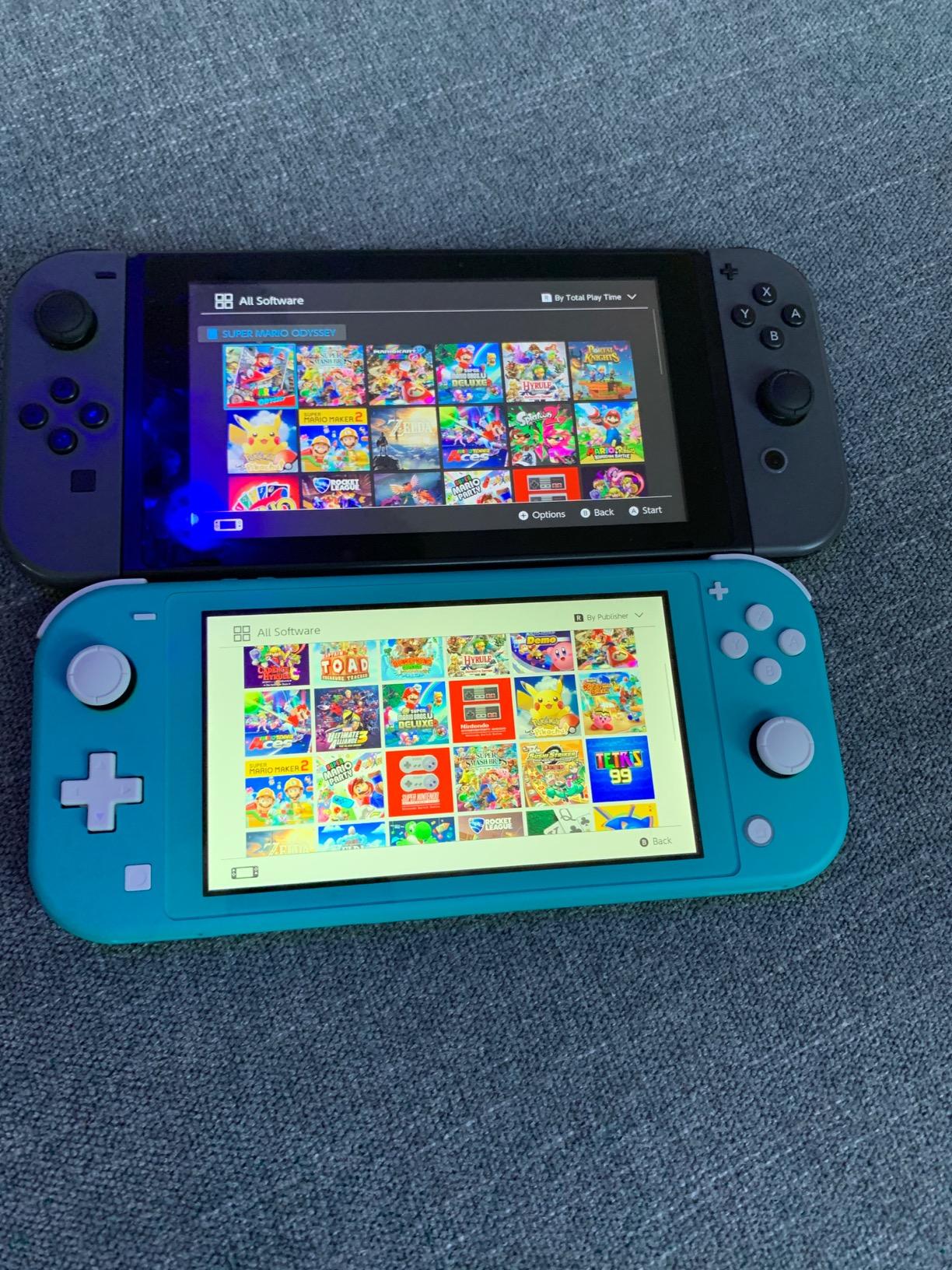 Nintendo Switch Lite - Blue - Customer Photo 2