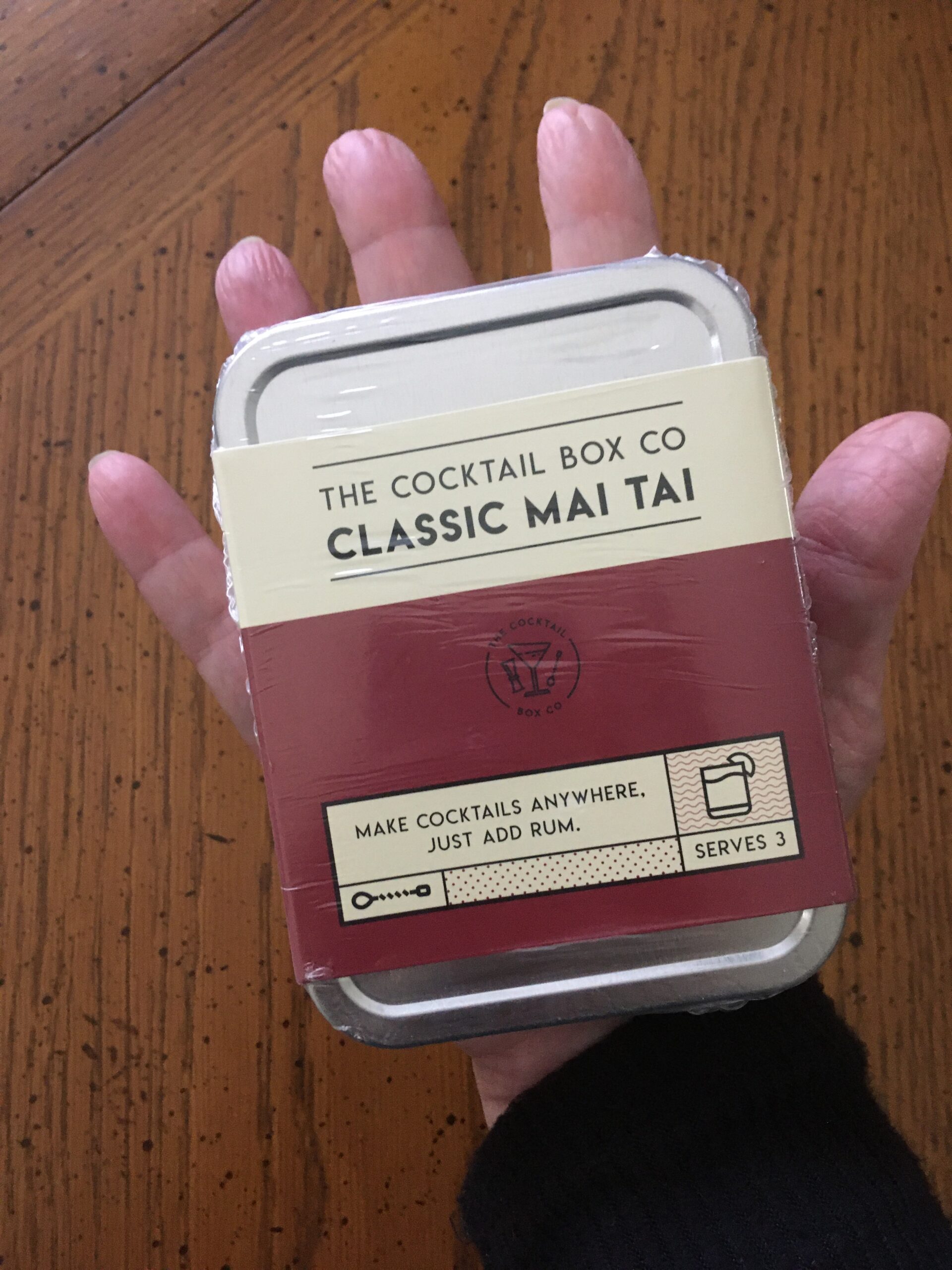 The Cocktail Box Co. Champagne Cocktail Kit - TSA Approved Champagne Travel Kit - Engagement & Birthday Gift - Pack of 1, Stainless Steel, Powder Form - Customer Photo 4