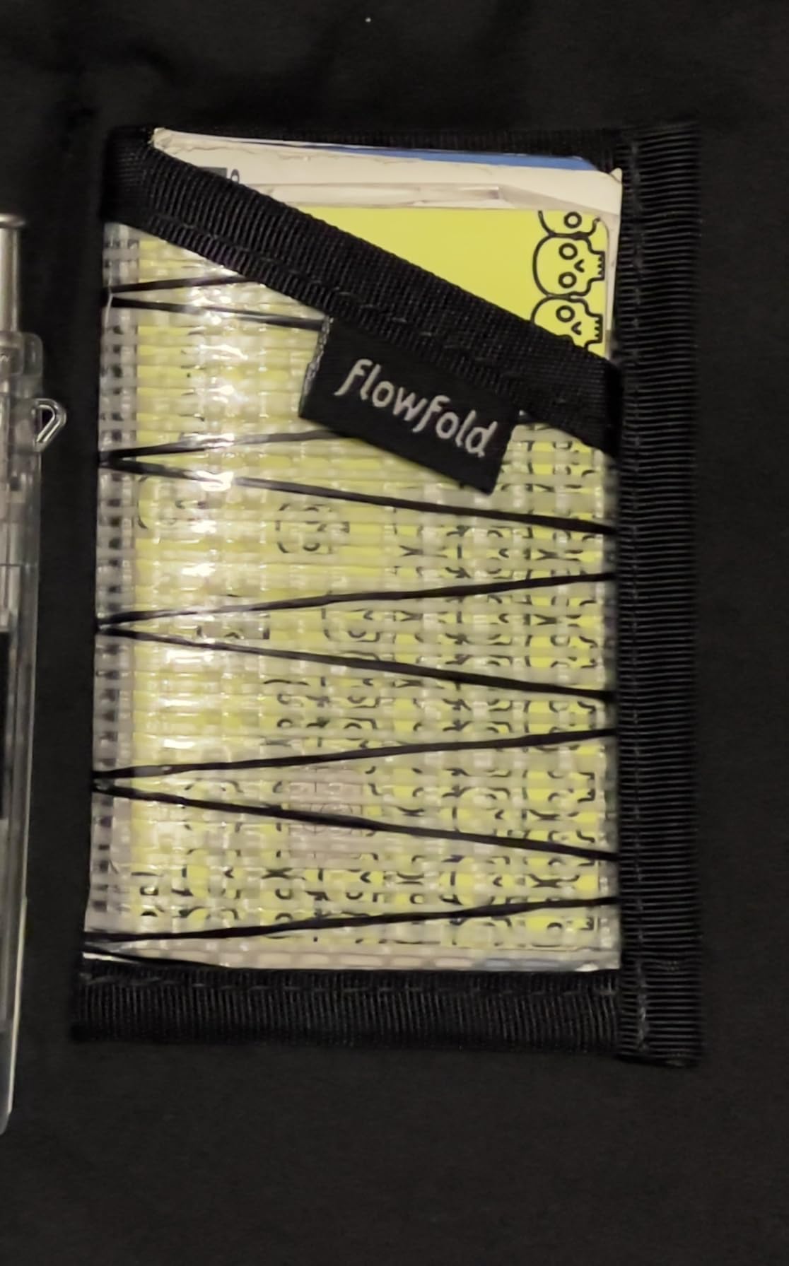 Flowfold Recycled Sailcloth Minimalist Card Holder Wallet | Slim and Durable with Cash pocket and Credit Card Slot | Minimalist Wallet Made in USA Holds 6-8 Cards Customer Review Flowfold Recycled Sailcloth Minimalist Card Holder Wallet | Slim and Durable with Cash pocket and Credit Card Slot | Minimalist Wallet Made in USA Holds 6-8 Cards - Customer Photo 1