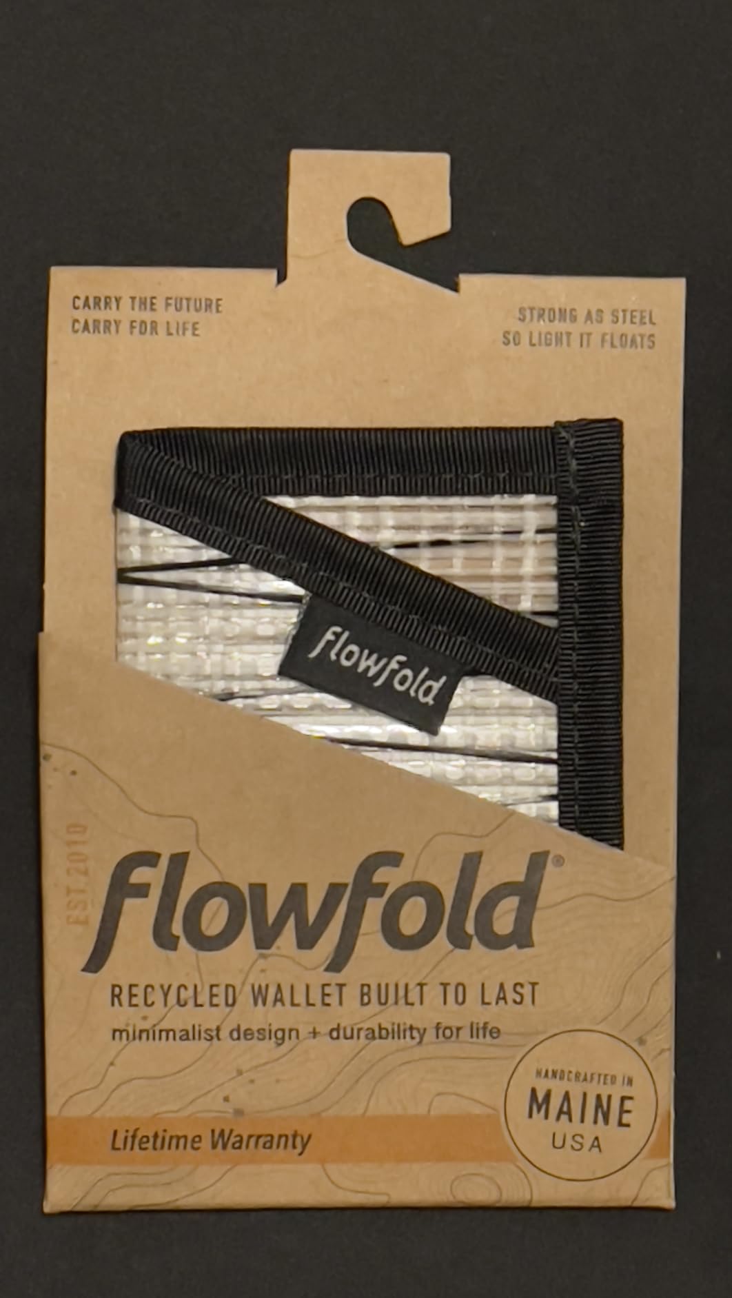 Flowfold Recycled Sailcloth Minimalist Card Holder Wallet | Slim and Durable with Cash pocket and Credit Card Slot | Minimalist Wallet Made in USA Holds 6-8 Cards Customer Review Flowfold Recycled Sailcloth Minimalist Card Holder Wallet | Slim and Durable with Cash pocket and Credit Card Slot | Minimalist Wallet Made in USA Holds 6-8 Cards - Customer Photo 2