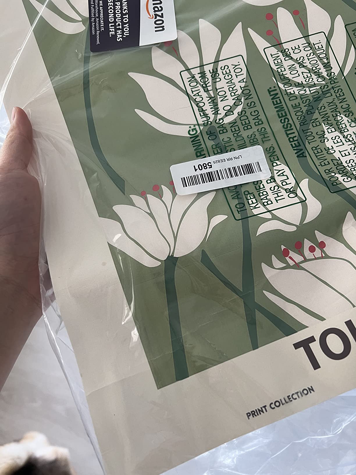 HAUS AND HUES Flower Market Poster – Vintage Botanical Wall Art, Sage Green Floral Prints, Aesthetic Flower Decor (Unframed, 12