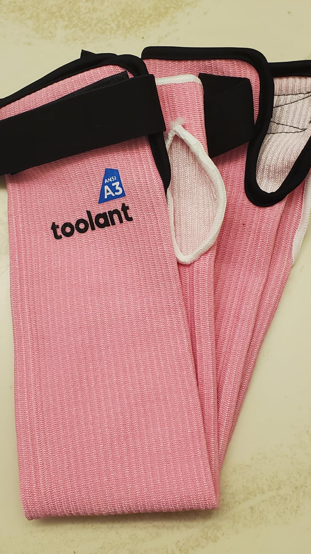 OriStout Cut Resistant Farmers Sleeves with Thumb Hole, Arm Protectors for Thin Skin and Bruising, for Gardening, Welding, Kitchen, Arm Guards for Biting, Pet Grooming, Grey, 1 Pair - Customer Photo 2