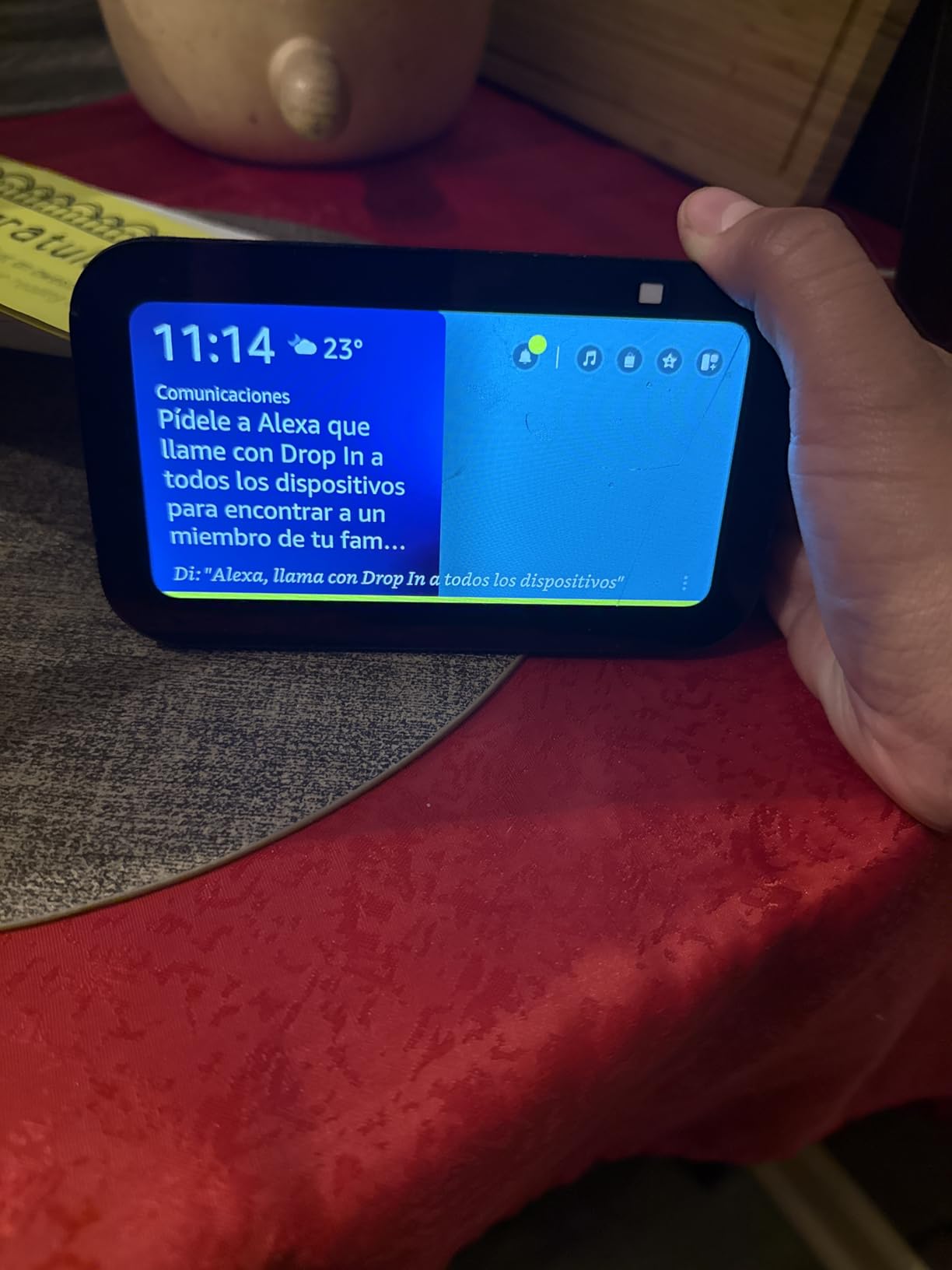 Echo Show 5 Kids (newest model), Designed for kids, with Alexa+ Early Access, parental controls, Includes 1 year of Amazon Kids+, Galaxy - Customer Photo 1