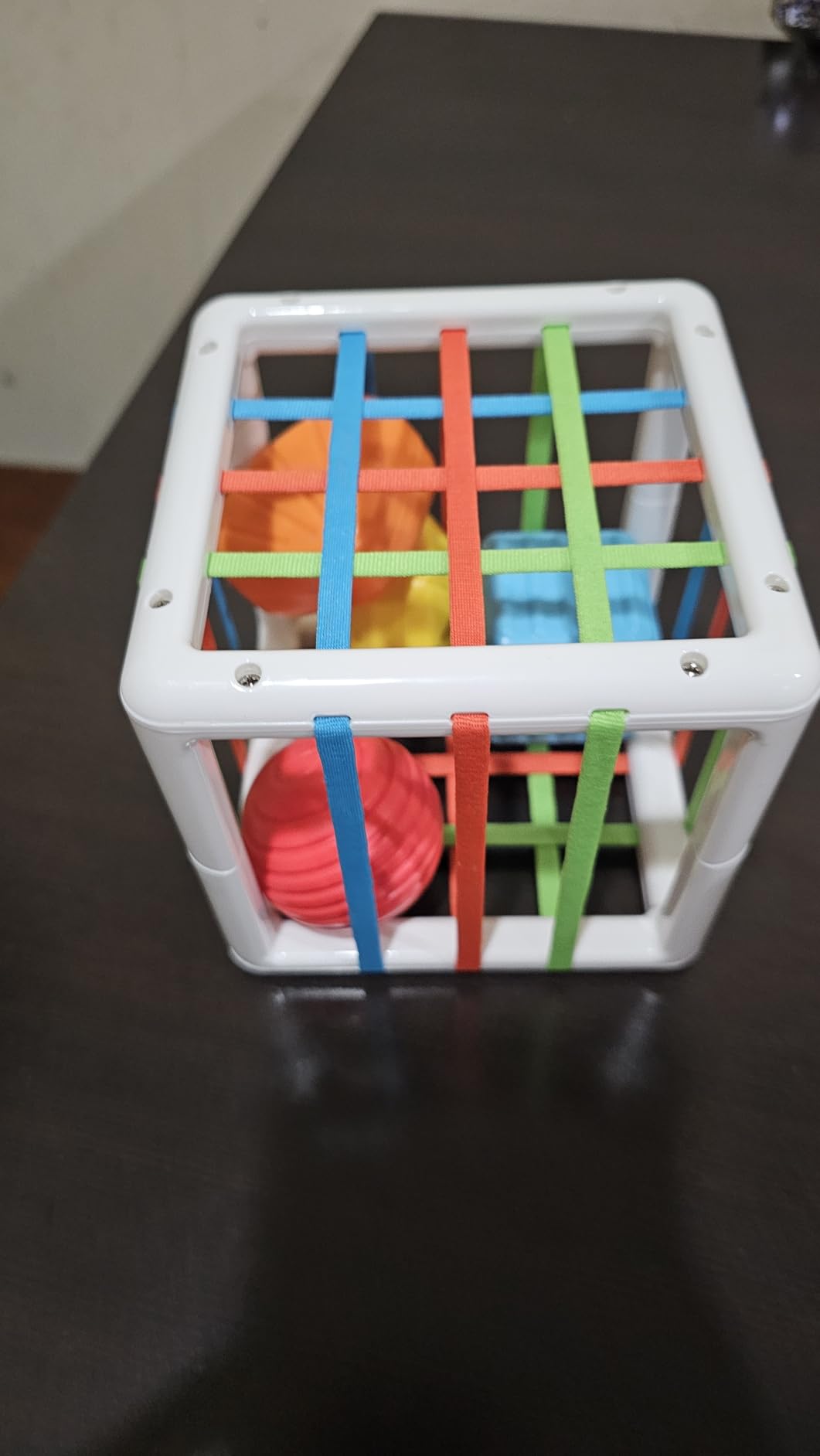 MINGKIDS Montessori Toys for 1 Year Old, 6 Pc Multi Sensory Shape, Toddler Developmental Learning Birthday Gifts, Baby Toys 12 Month - Customer Photo 3