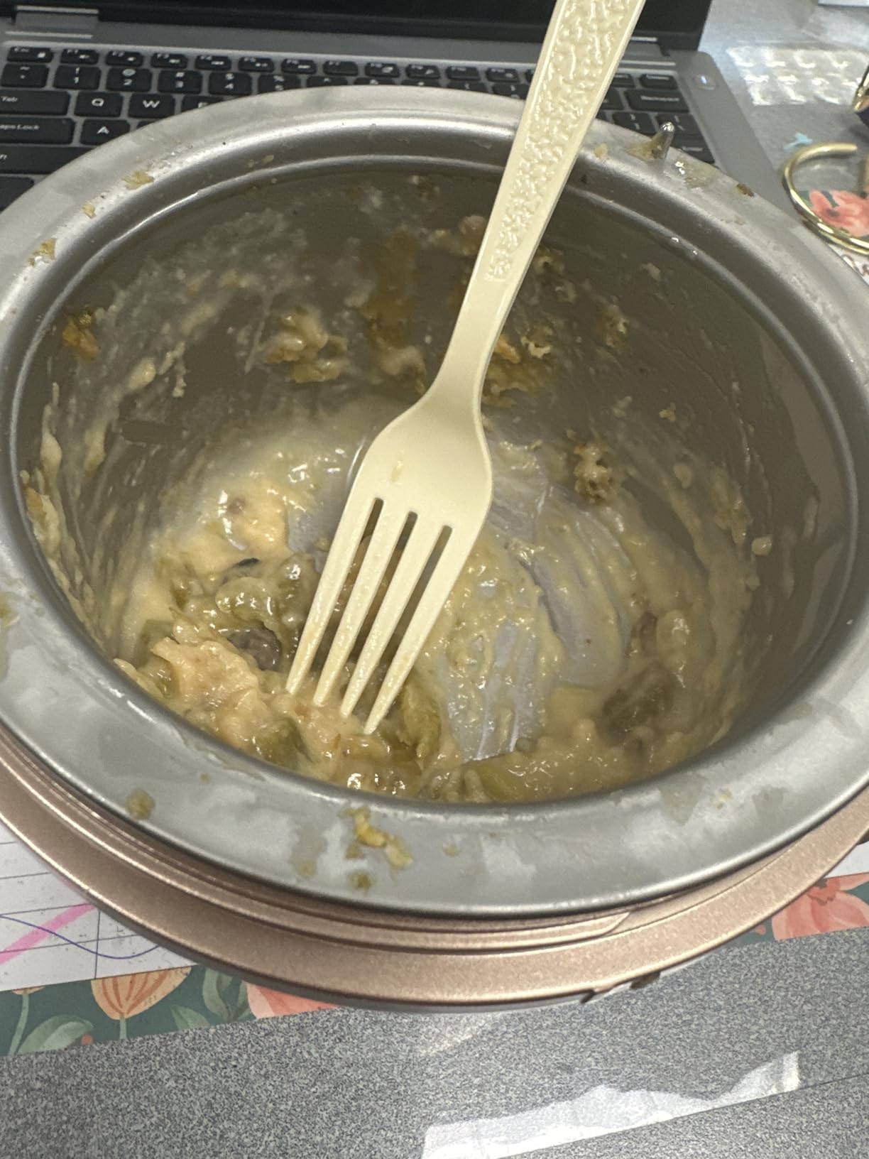 Crock-Pot 20-Ounce Electric Lunch Box, Portable Food Warmer, Faded Blue, Perfect for Travel, Car, On-the-Go, Keeps Food Warm, Spill-Free, Dishwasher-Safe, Ideal Gift for Men and Women - Customer Photo 2