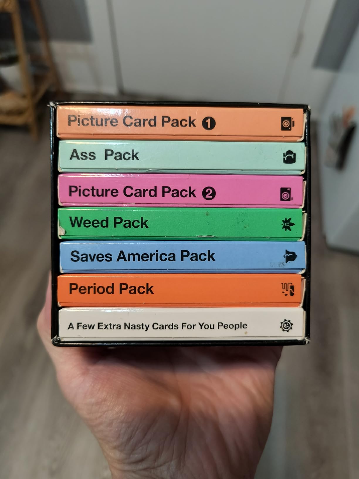 Cards Against Humanity: Nasty Bundle • 6 Nasty Themed Packs + 10 All-New Cards - Customer Photo 1