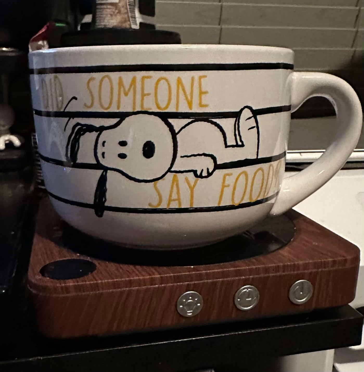 Silver Buffalo Rick and Morty Ceramic Soup Mug with a Vented Plastic Lid, 24 Ounces - Customer Photo 1