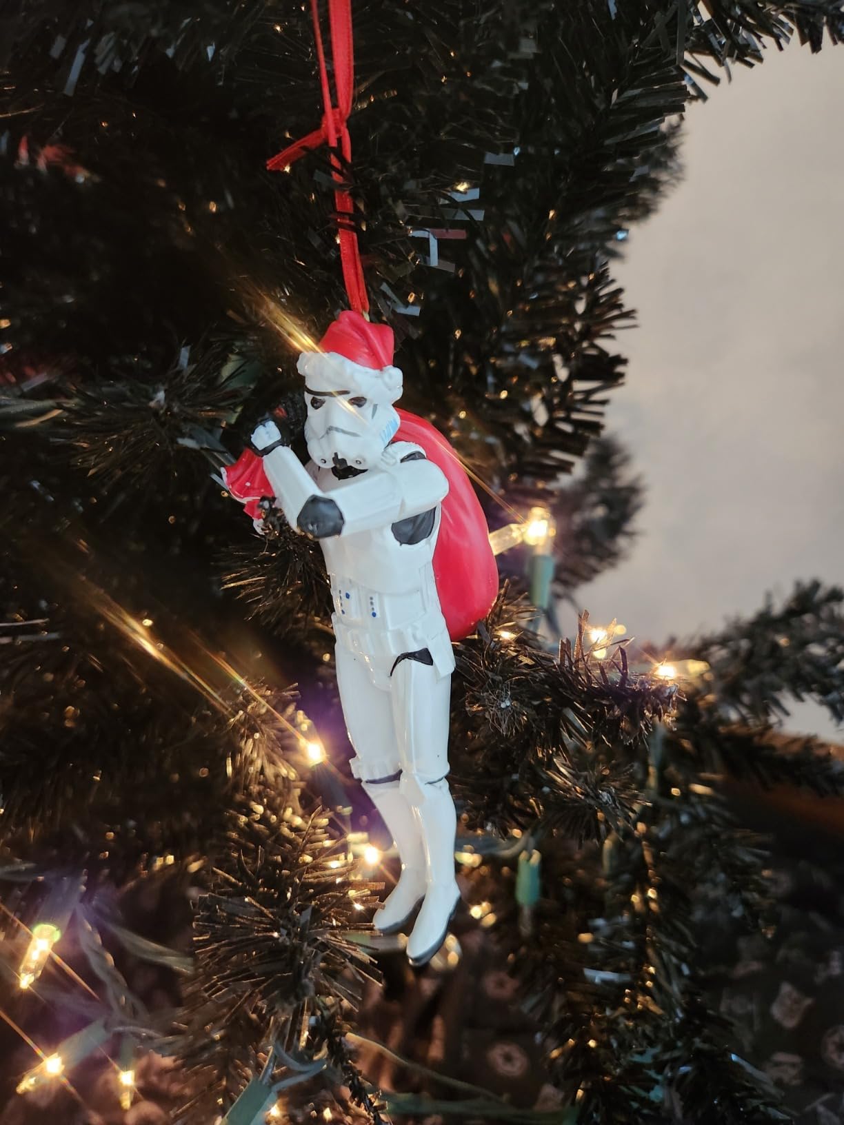 Nemesis Now Stormtrooper Candy Cane Hanging Ornament Decoration 12cm, Christmas - Customer Photo 1