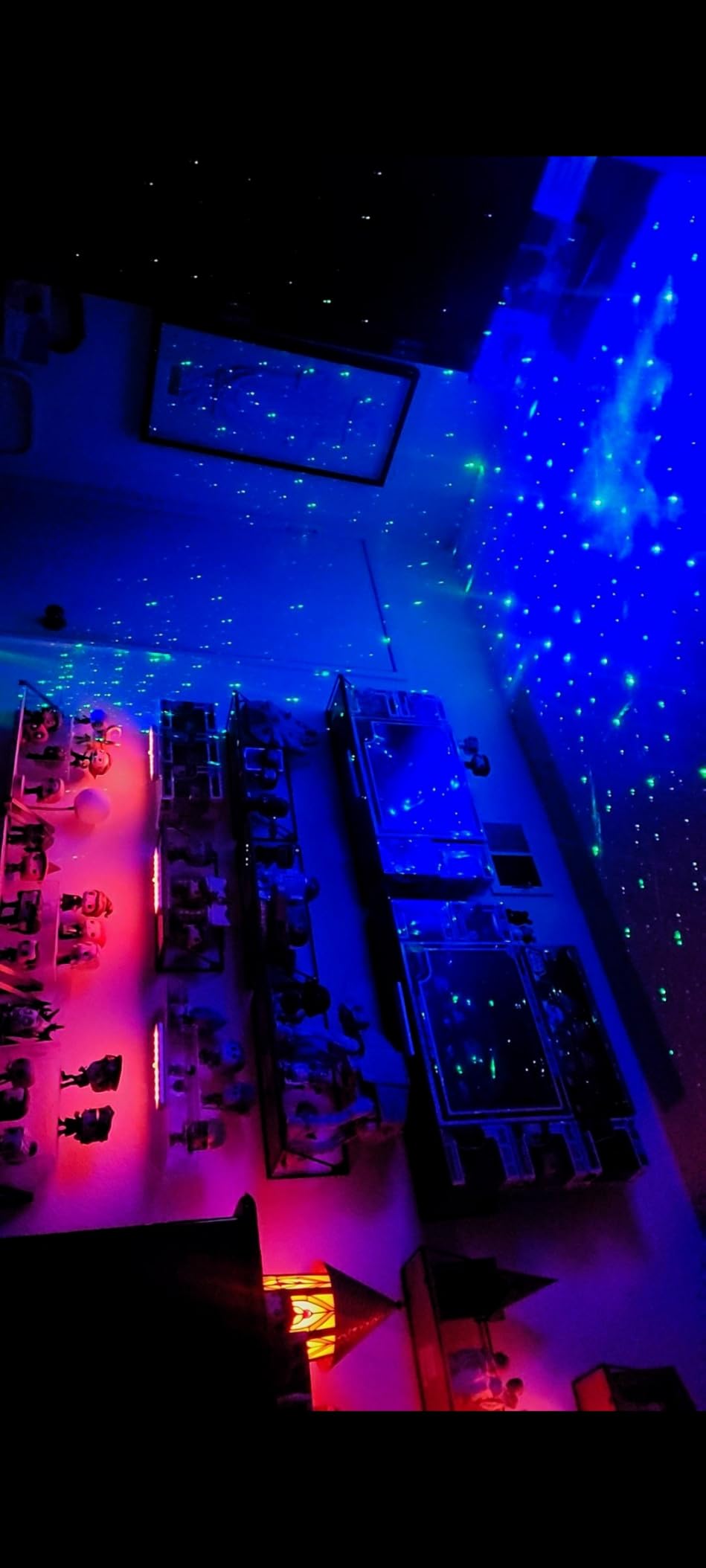 Star Projector Galaxy Night Light - Astronaut Space Projector, Starry Nebula Ceiling LED Lamp with Timer and Remote, Kids Room Decor Aesthetic, for Christmas & Birthdays - Customer Photo 2