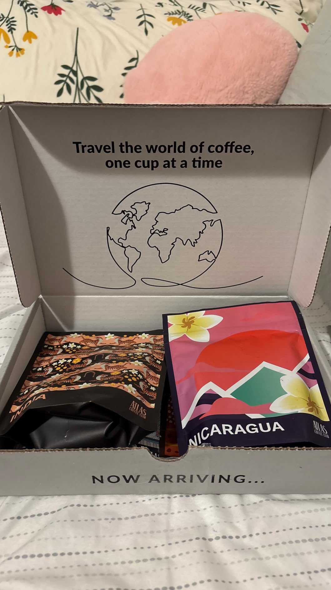 Atlas Coffee Club World of Coffee Discovery Set - Gourmet Coffee Gift Sampler - 8-Pack Variety Box of the World's Best Single Origin Coffees - Whole Bean - Customer Photo 1
