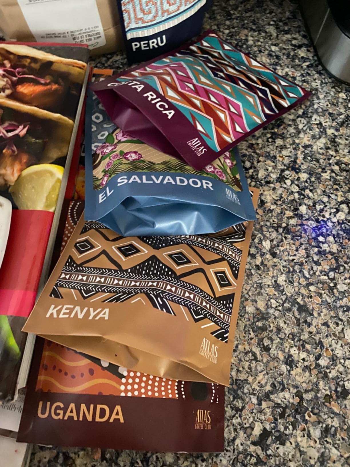 Atlas Coffee Club World of Coffee Discovery Set - Gourmet Coffee Gift Sampler - 8-Pack Variety Box of the World's Best Single Origin Coffees - Whole Bean - Customer Photo 3