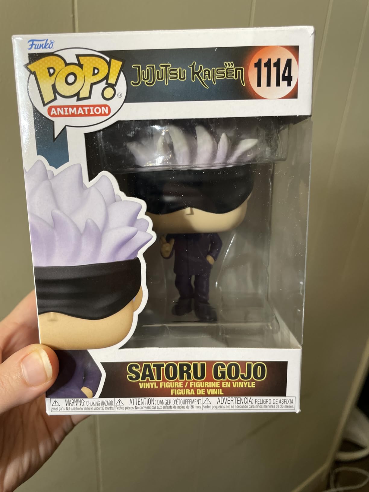 Funko Pop Animation: Jujutsu Kaisen - Satoru Gojo - Collectable Vinyl Figure - Gift Idea - Official Merchandise - Toys for Kids & Adults - Anime Fans - Model Figure for Collectors and Display - Customer Photo 1