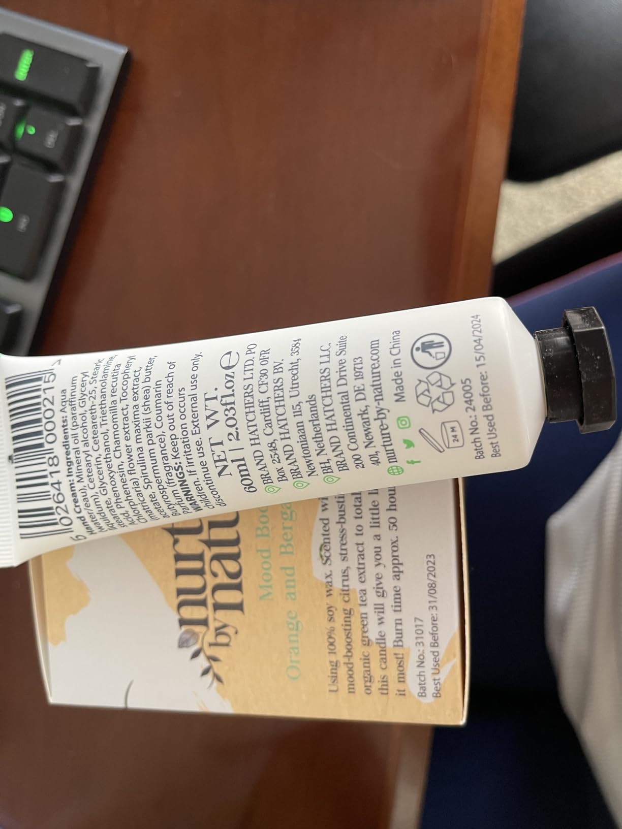 Nurture by Nature RELAX & UPLIFT Spa Kit for Women – Birthday Gifts for Women – 6 Piece Gift Basket with Hand Soap, Body Scrub, Hand Cream & More - Vegan Self Care Kit - Relaxation Gifts for Her Customer Review Nurture by Nature RELAX & UPLIFT Spa Kit for Women – Birthday Gifts for Women – 6 Piece Gift Basket with Hand Soap, Body Scrub, Hand Cream & More - Vegan Self Care Kit - Relaxation Gifts for Her - Customer Photo 1